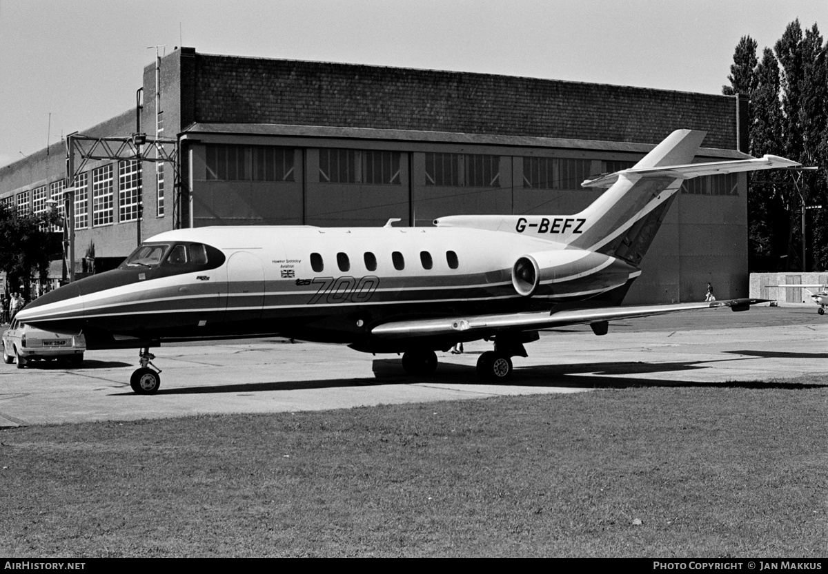 Aircraft Photo of G-BEFZ | British Aerospace HS-125-700B | AirHistory.net #554105