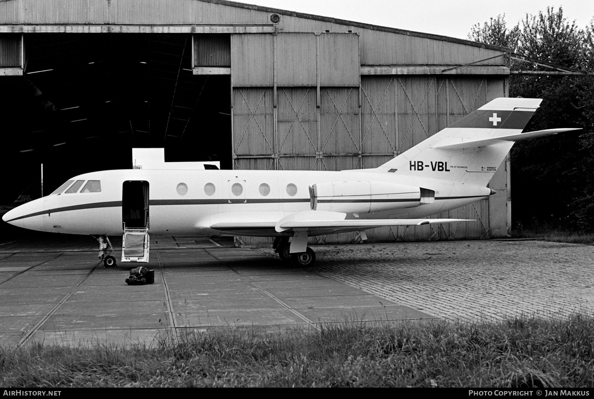 Aircraft Photo of HB-VBL | Dassault Falcon 20C | AirHistory.net #554106