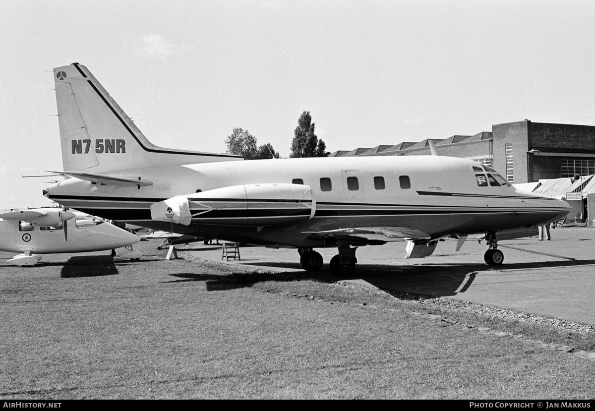 Aircraft Photo of N75NR | North American Rockwell NA-380 Sabreliner 75A | AirHistory.net #554110