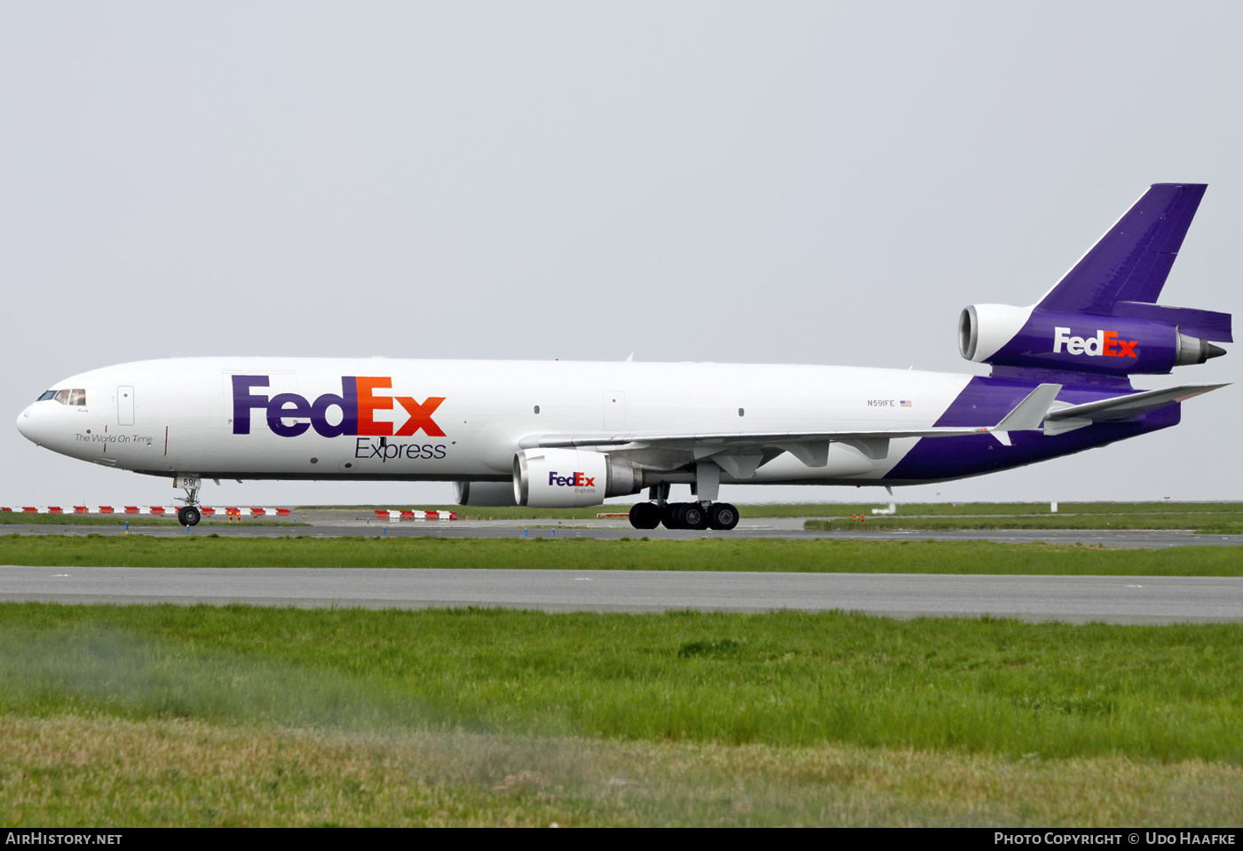 Aircraft Photo of N591FE | McDonnell Douglas MD-11/F | FedEx Express - Federal Express | AirHistory.net #554115