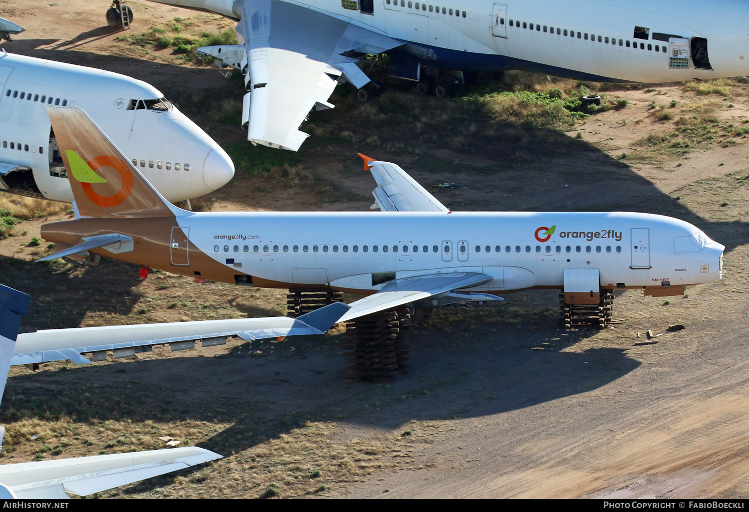 Aircraft Photo of N1407F | Airbus A320-232 | Orange2fly | AirHistory.net #554116