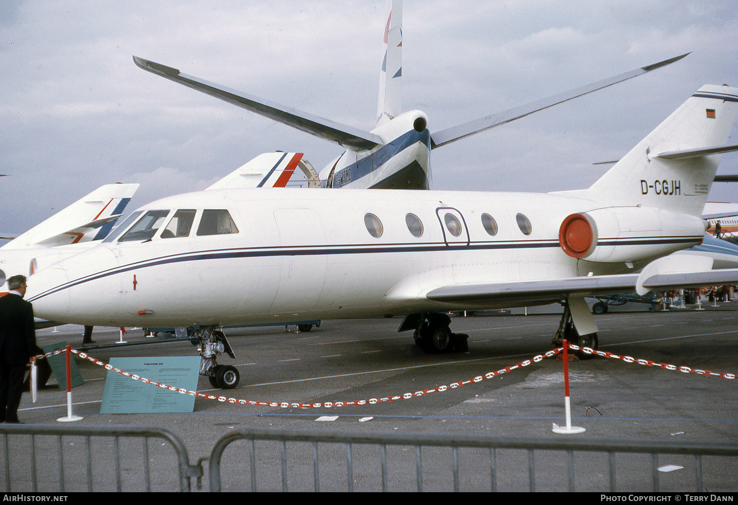 Aircraft Photo of D-CGJH | Dassault Falcon 20C | AirHistory.net #554121