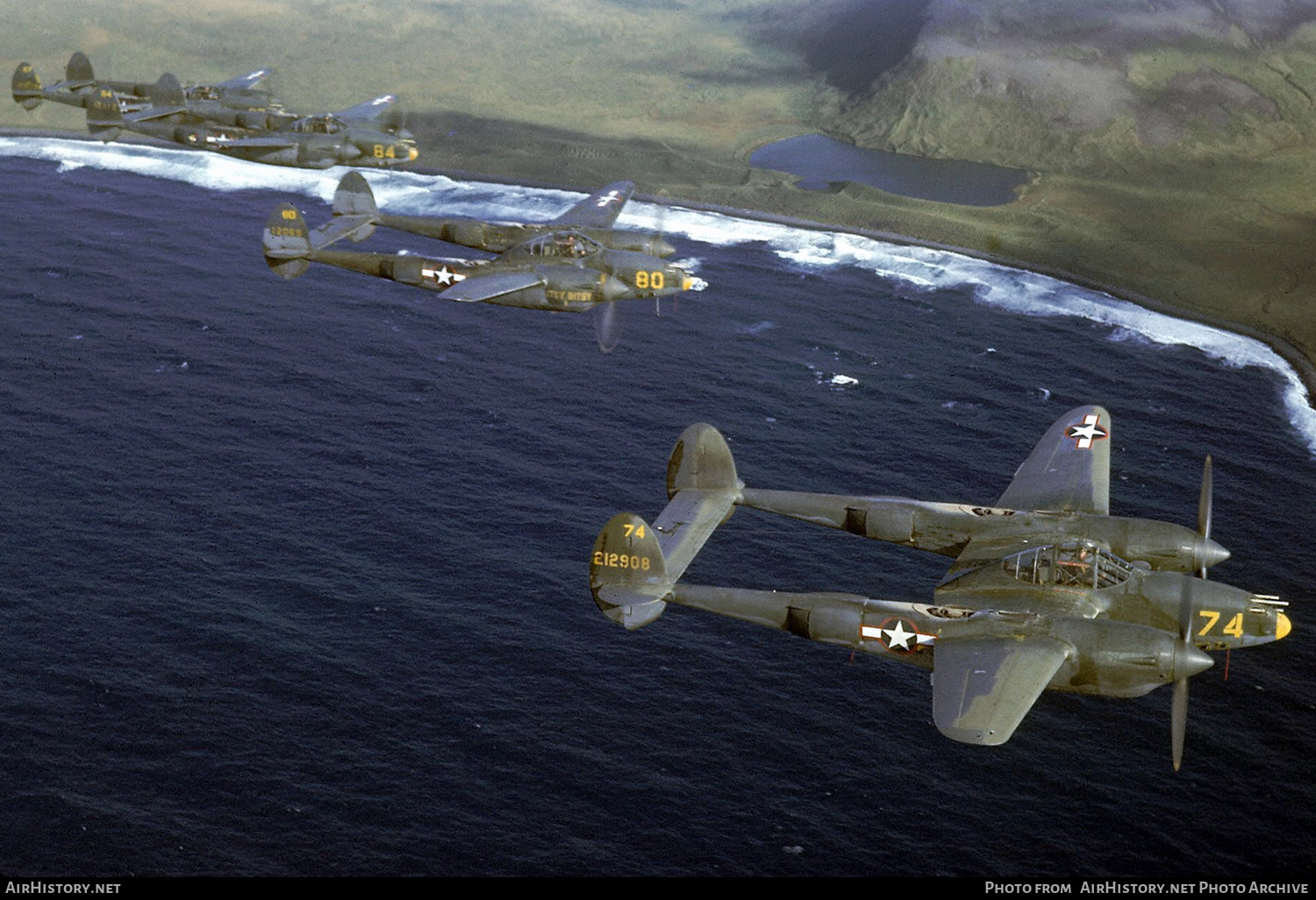 Aircraft Photo of 42-12908 / 212908 | Lockheed P-38G Lightning | USA - Air Force | AirHistory.net #554133