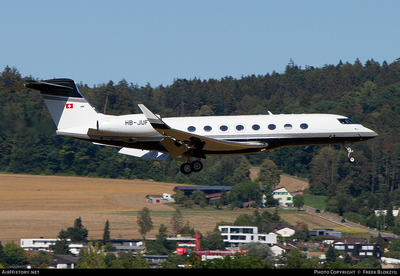 Aircraft Photo of HB-JUF | Gulfstream Aerospace G650 (G-VI) | AirHistory.net #554141