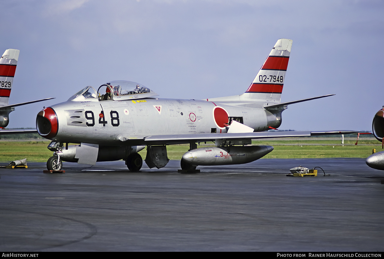 Aircraft Photo of 02-7948 | North American F-86F Sabre | Japan - Air Force | AirHistory.net #554169