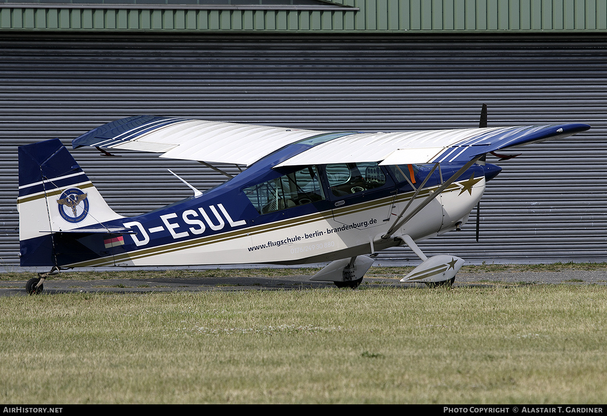 Aircraft Photo of D-ESUL | American Champion 7ECA Citabria Aurora | Flugschule Berlin Brandenburg | AirHistory.net #554172