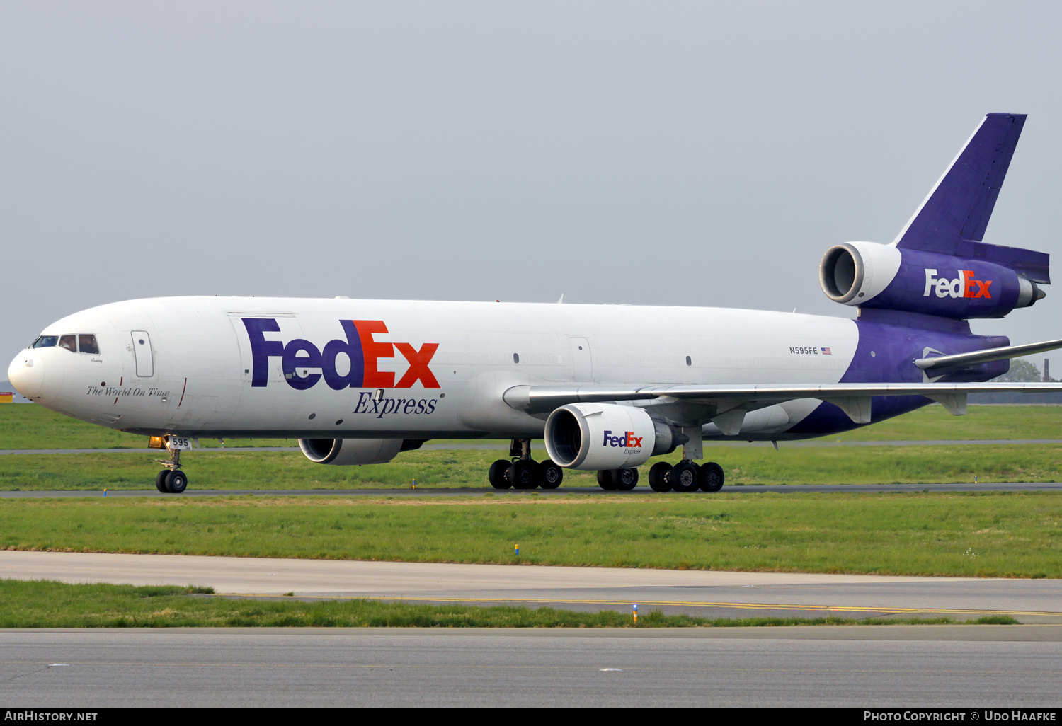Aircraft Photo of N595FE | McDonnell Douglas MD-11/F | FedEx Express | AirHistory.net #554202
