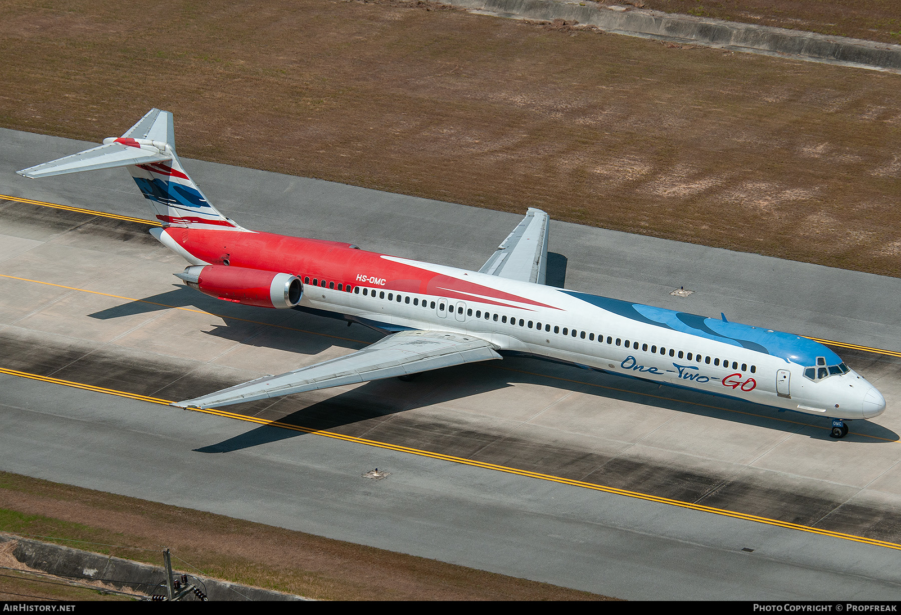 Aircraft Photo of HS-OMC | McDonnell Douglas MD-82 (DC-9-82) | One-Two-Go | AirHistory.net #554203