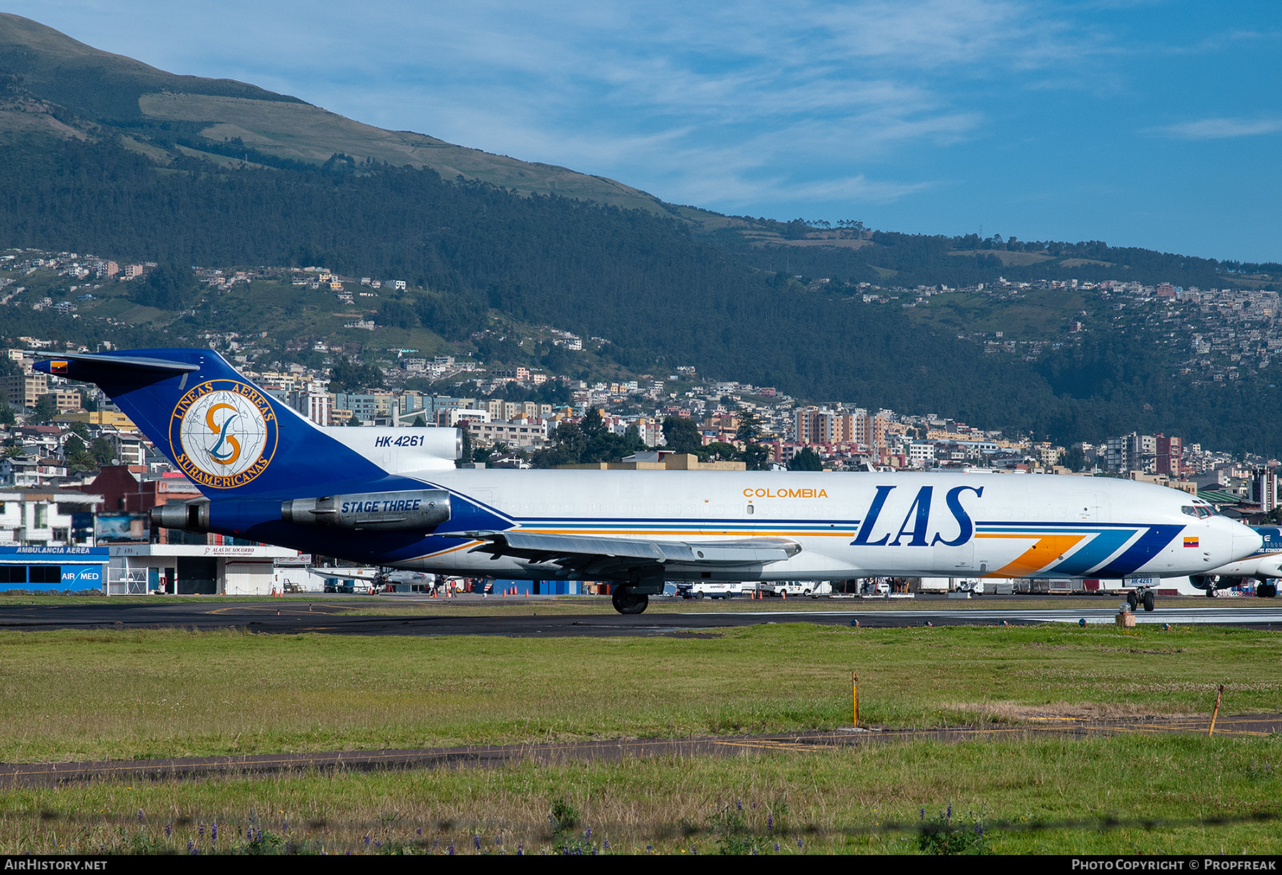 Aircraft Photo of HK-4261 | Boeing 727-251/Adv(F) | Líneas Aéreas Suramericanas - LAS Cargo | AirHistory.net #554208