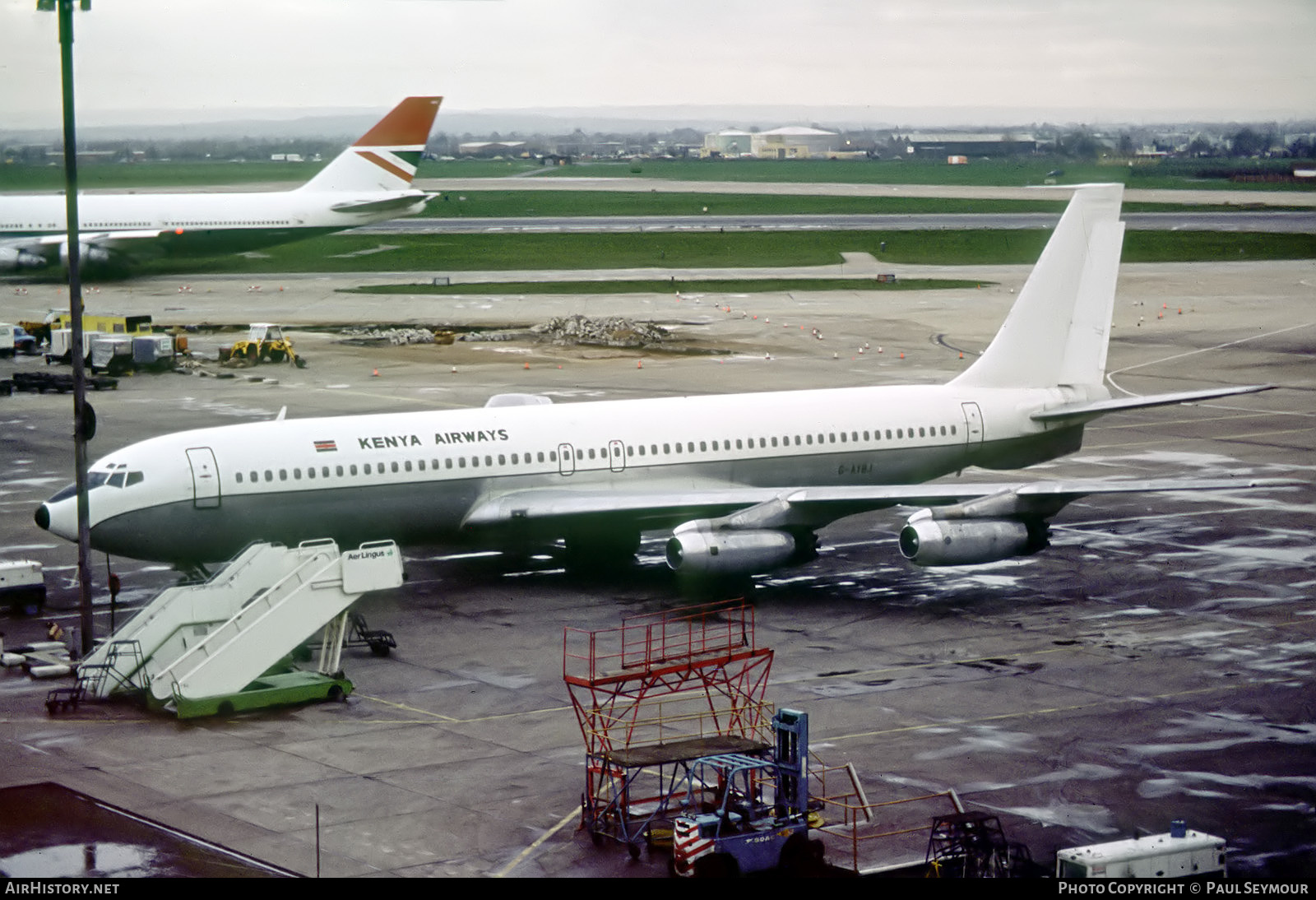 Aircraft Photo of G-AYBJ | Boeing 707-321 | Kenya Airways | AirHistory.net #554214