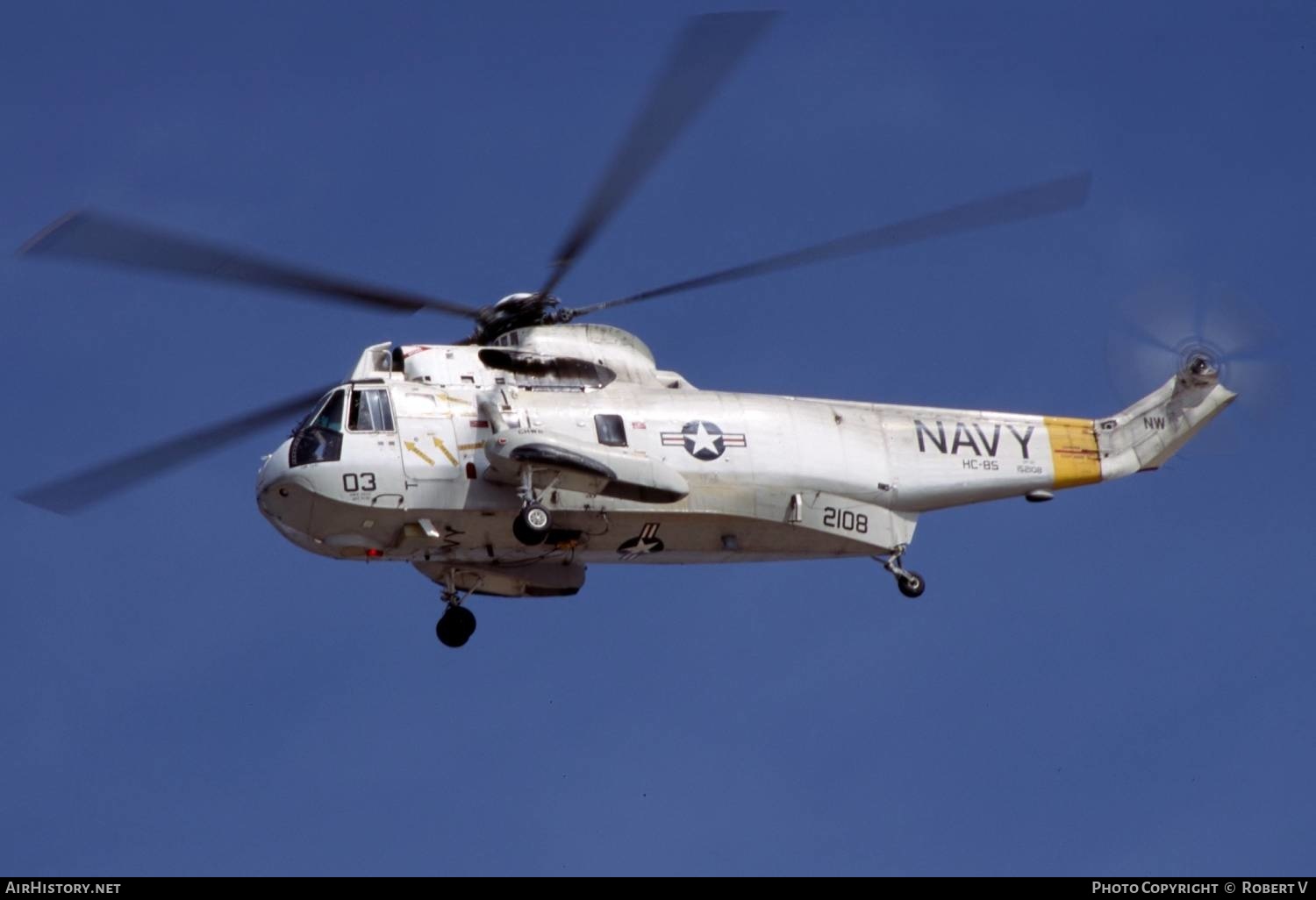 Aircraft Photo of 152108 | Sikorsky UH-3H Sea King (S-61B) | USA - Navy | AirHistory.net #554220