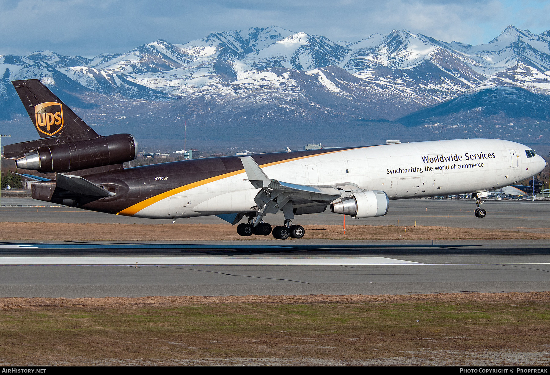 Aircraft Photo of N270UP | McDonnell Douglas MD-11/F | United Parcel Service - UPS | AirHistory.net #554246