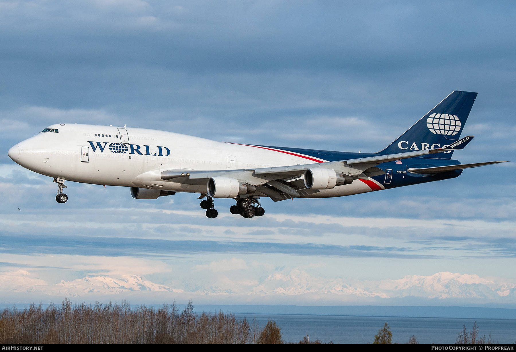 Aircraft Photo of N741WA | Boeing 747-406F/ER/SCD | World Airways Cargo | AirHistory.net #554253