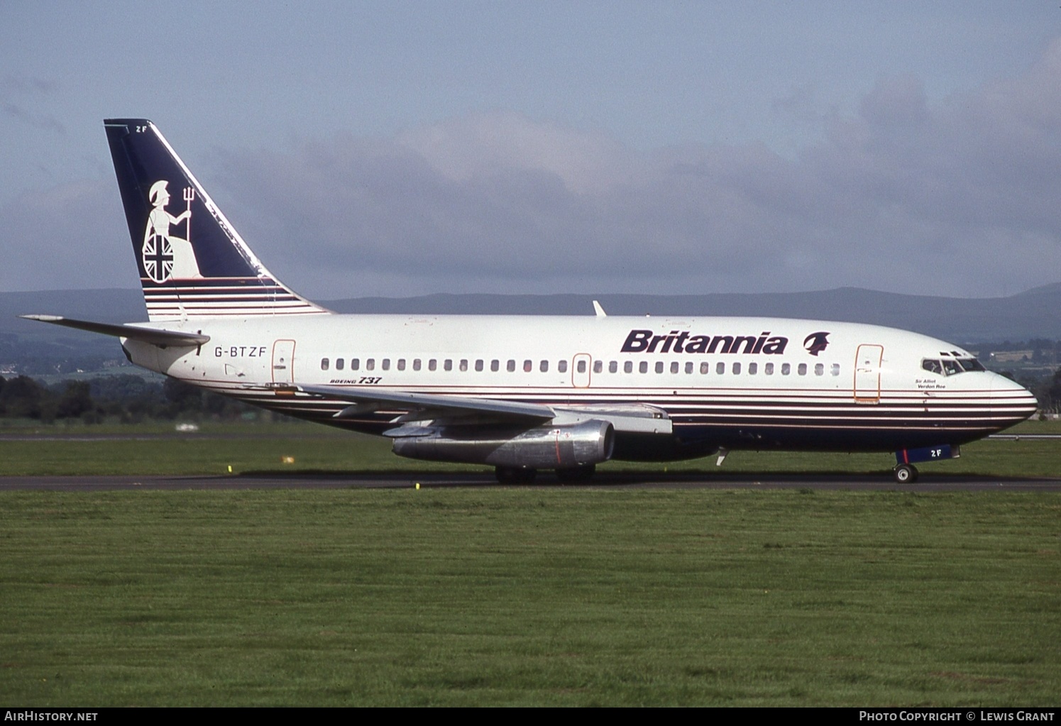 Aircraft Photo of G-BTZF | Boeing 737-204/Adv | Britannia Airways | AirHistory.net #554271