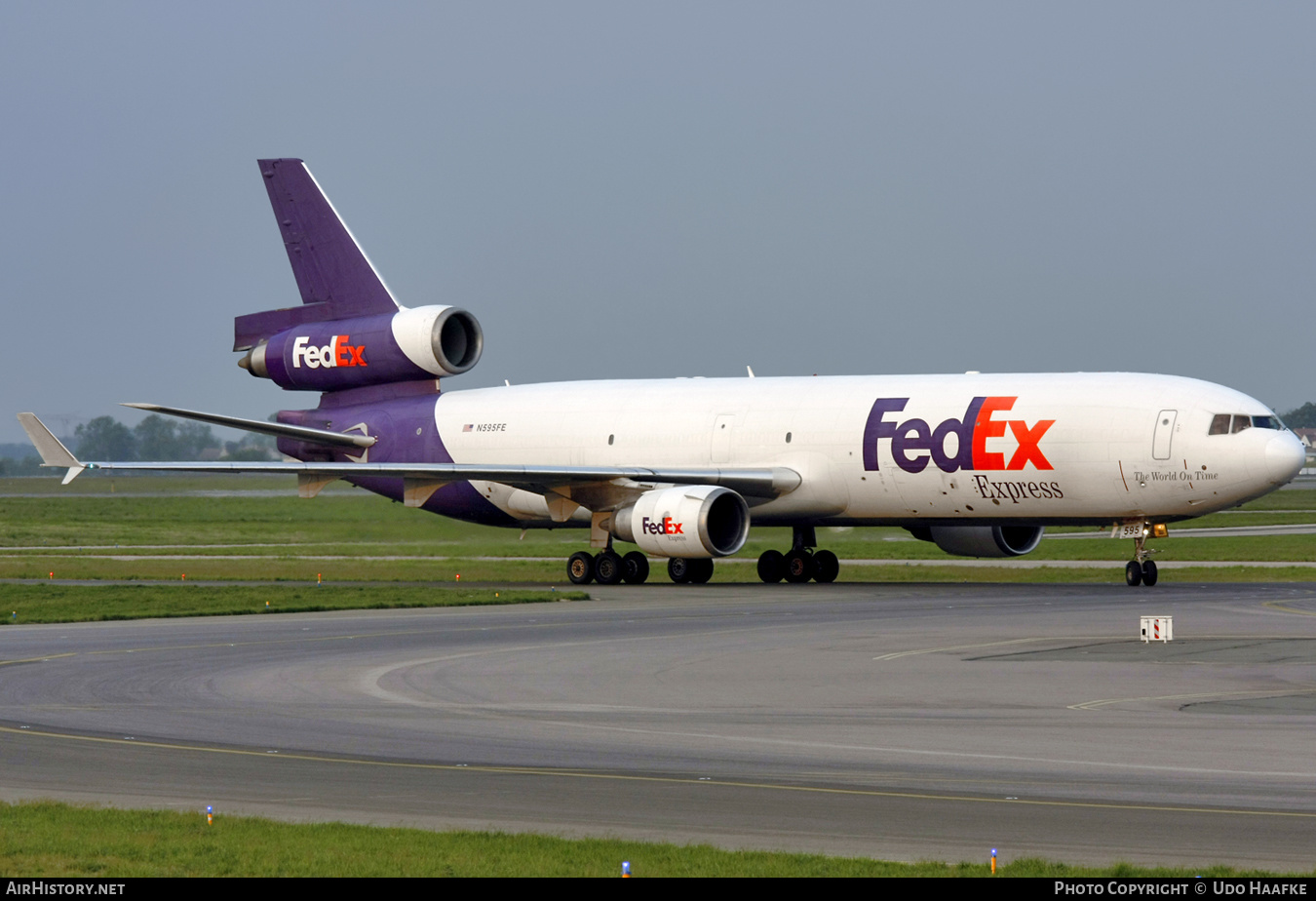 Aircraft Photo of N595FE | McDonnell Douglas MD-11/F | FedEx Express | AirHistory.net #554276