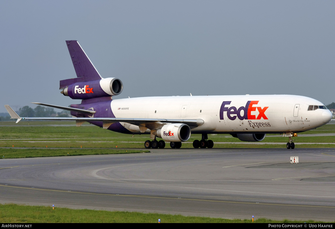 Aircraft Photo of N595FE | McDonnell Douglas MD-11/F | FedEx Express - Federal Express | AirHistory.net #554276