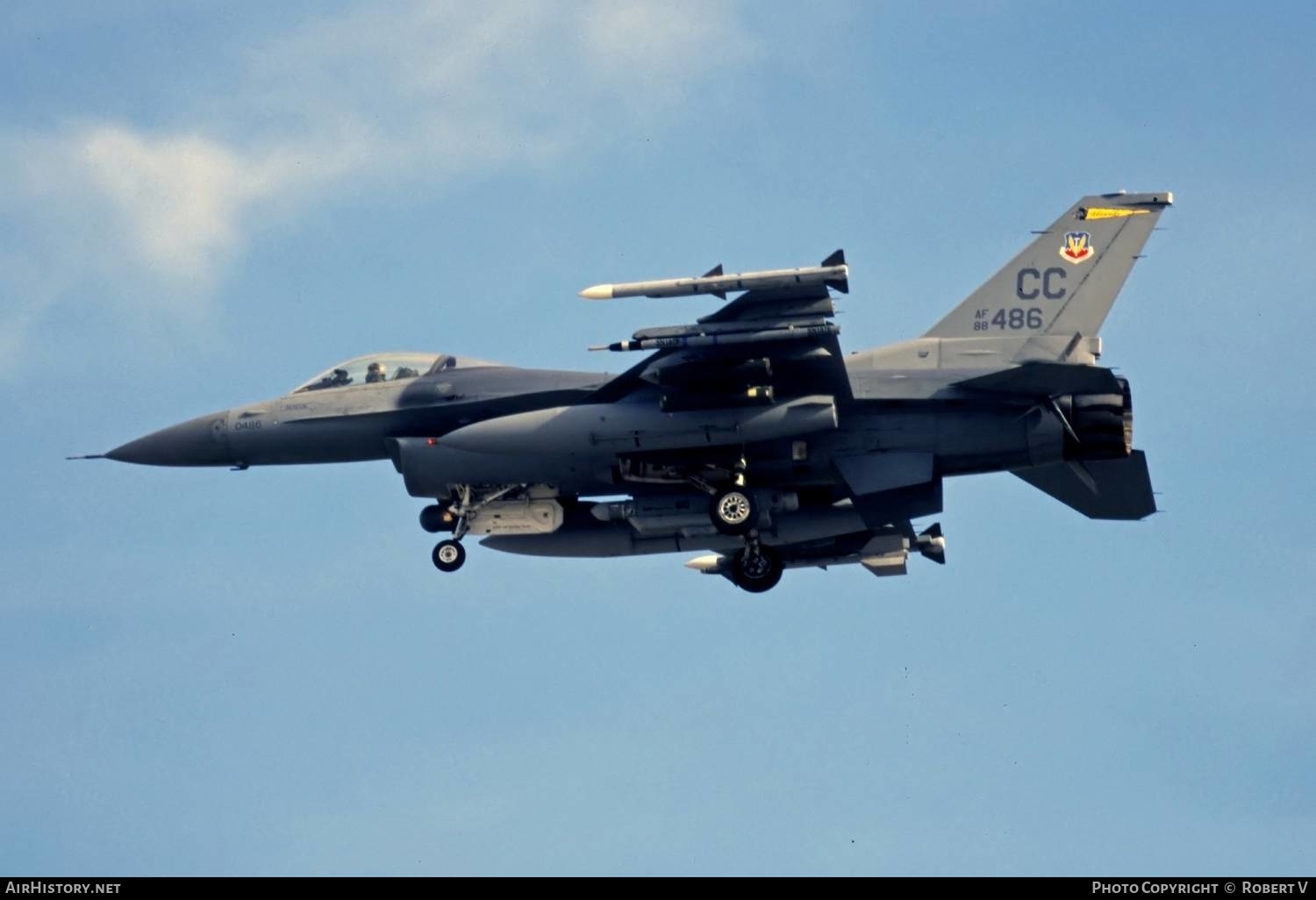 Aircraft Photo of 88-0486 | General Dynamics F-16CM Fighting Falcon | USA - Air Force | AirHistory.net #554279