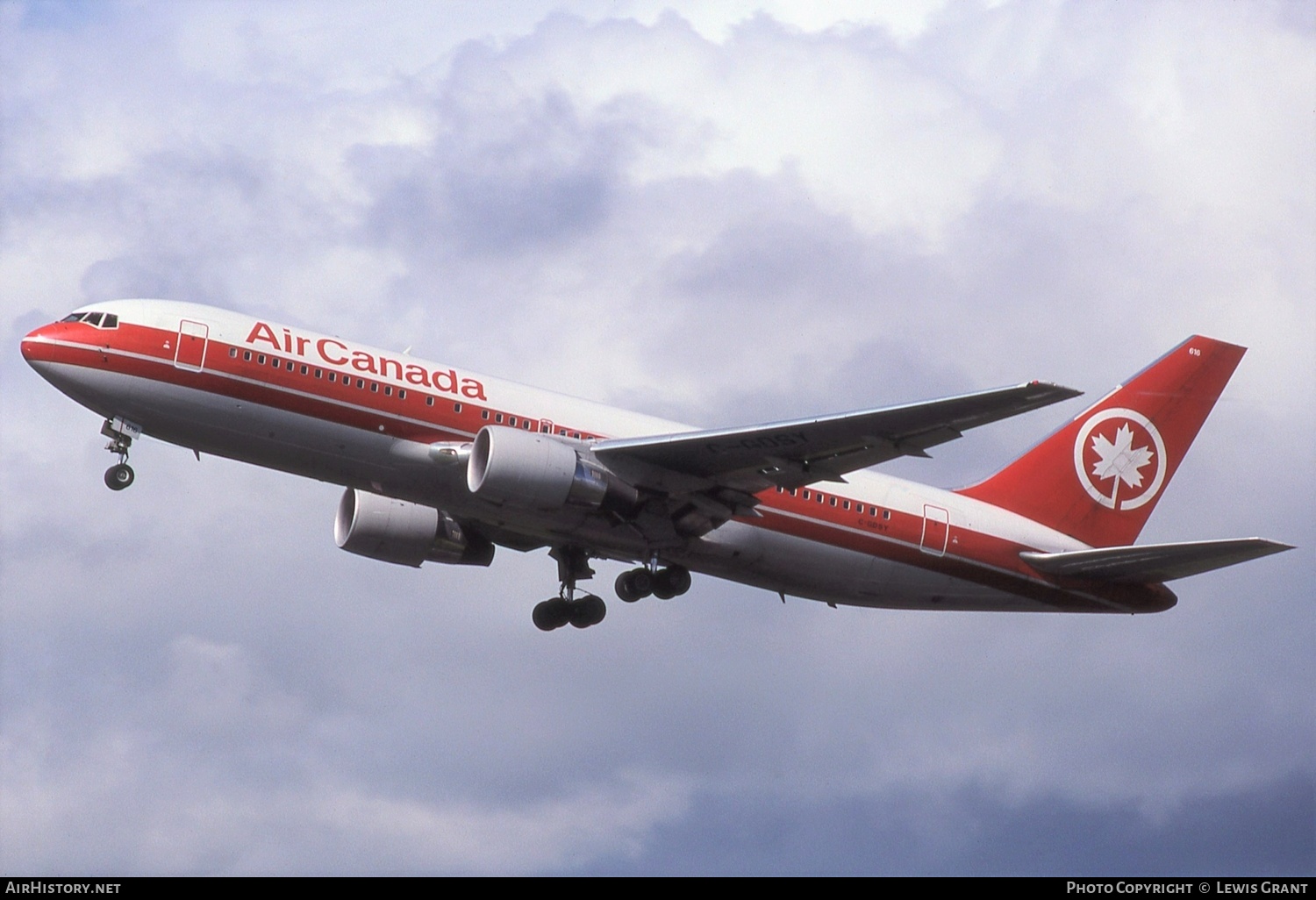 Aircraft Photo of C-GDSY | Boeing 767-233/ER | Air Canada | AirHistory.net #554283