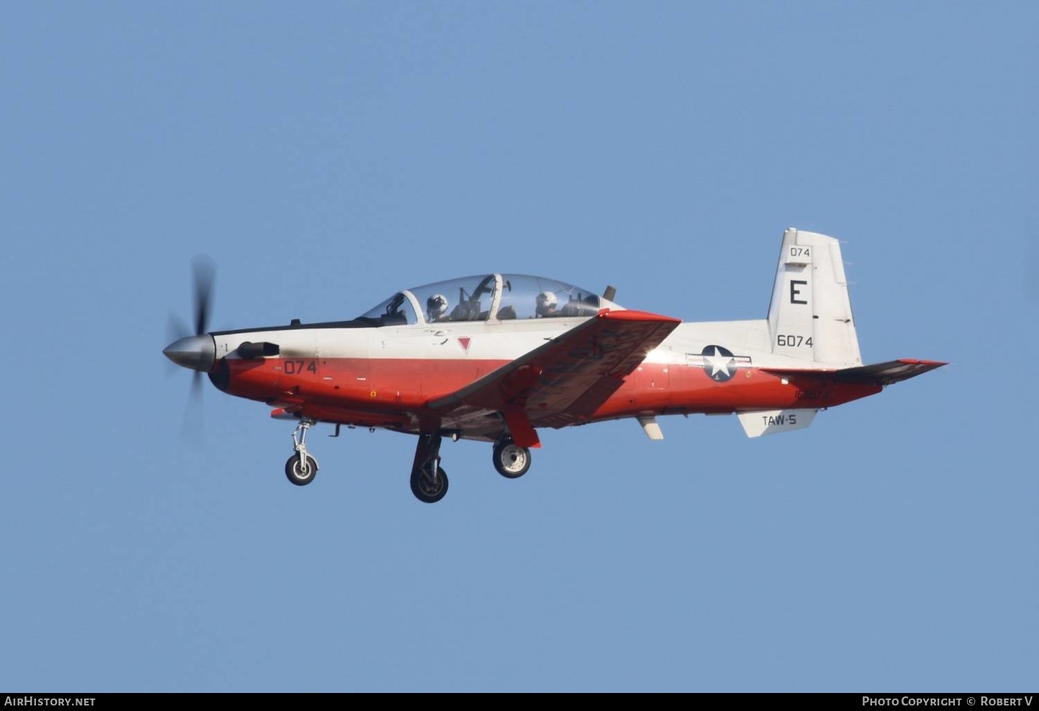 Aircraft Photo of 166074 / 6074 | Hawker Beechcraft T-6B Texan II | USA - Navy | AirHistory.net #554285