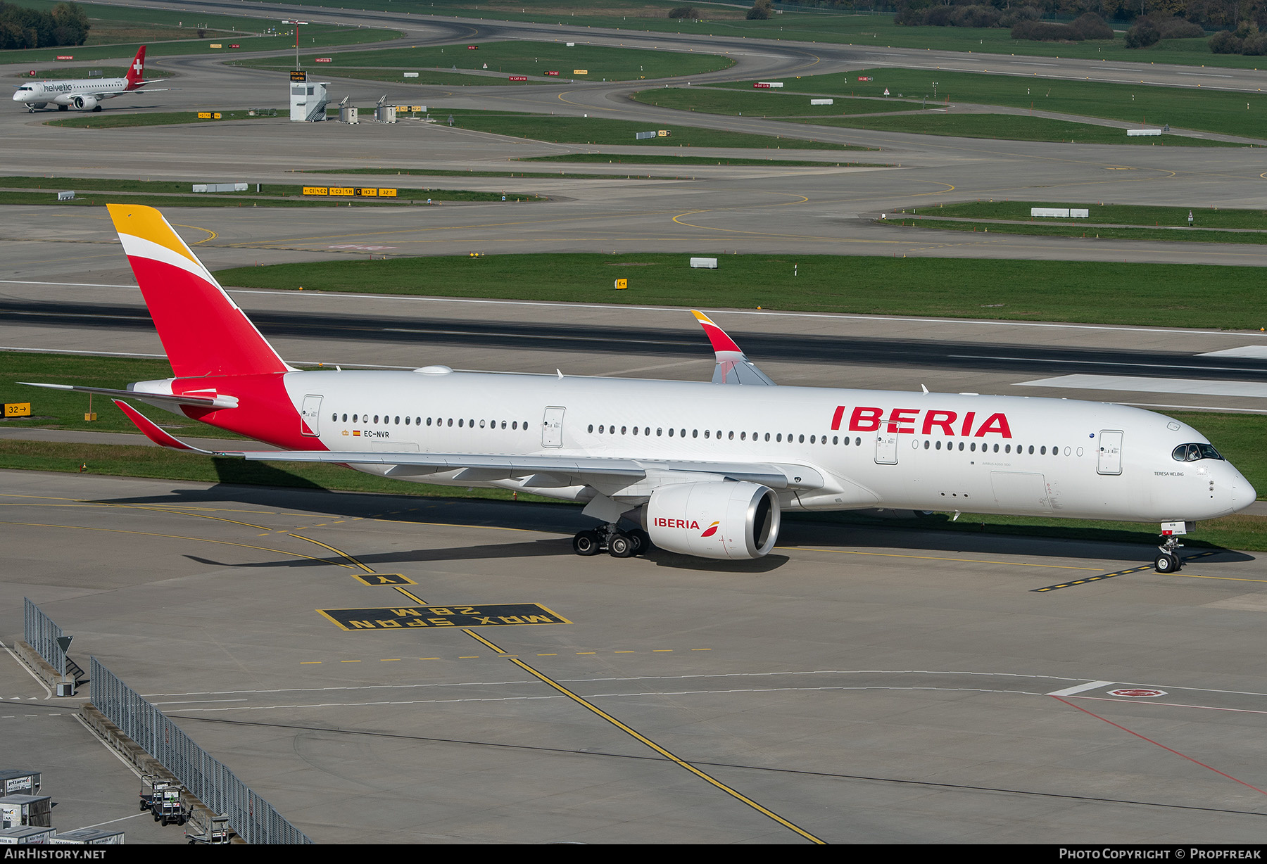 Aircraft Photo of EC-NVR | Airbus A350-941 | Iberia | AirHistory.net #554291