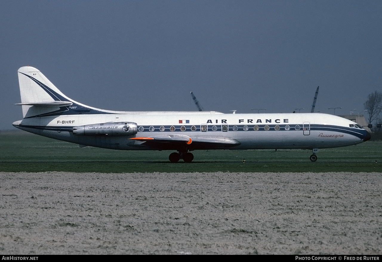 Aircraft Photo of F-BHRF | Sud SE-210 Caravelle III | Air France | AirHistory.net #554299