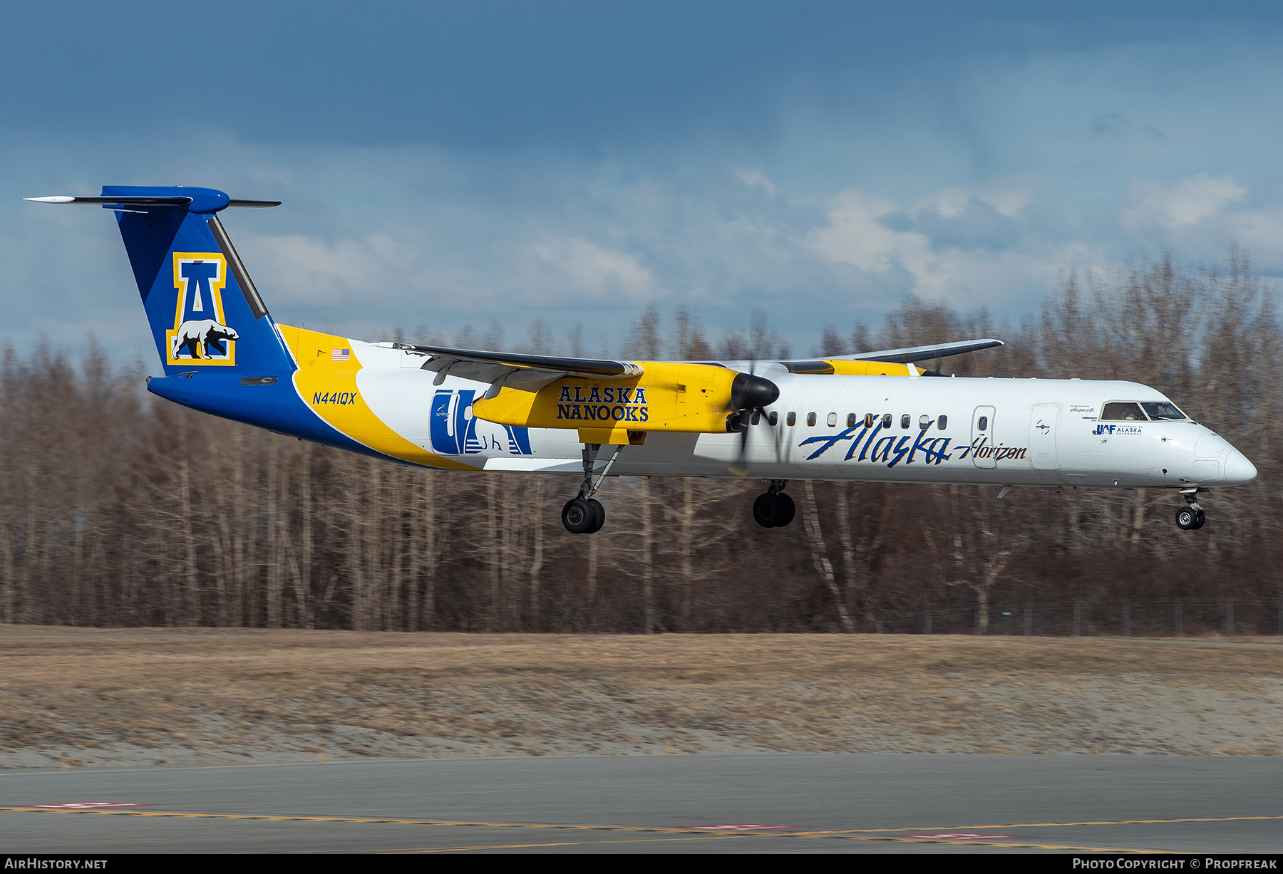 Aircraft Photo of N441QX | Bombardier DHC-8-402 Dash 8 | Alaska Airlines | AirHistory.net #554303