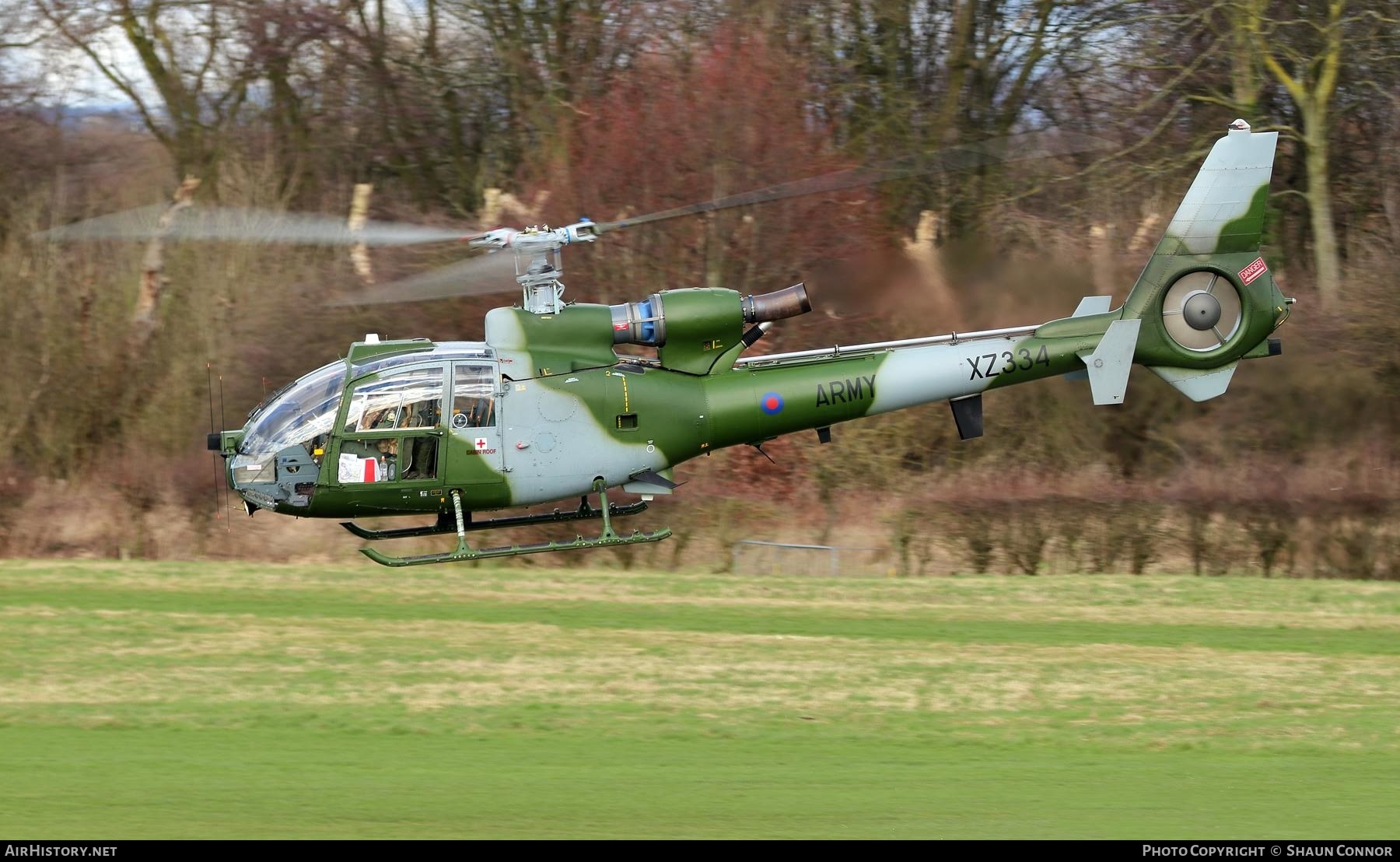Aircraft Photo of XZ334 | Aerospatiale SA-341B Gazelle AH1 | UK - Army | AirHistory.net #554305