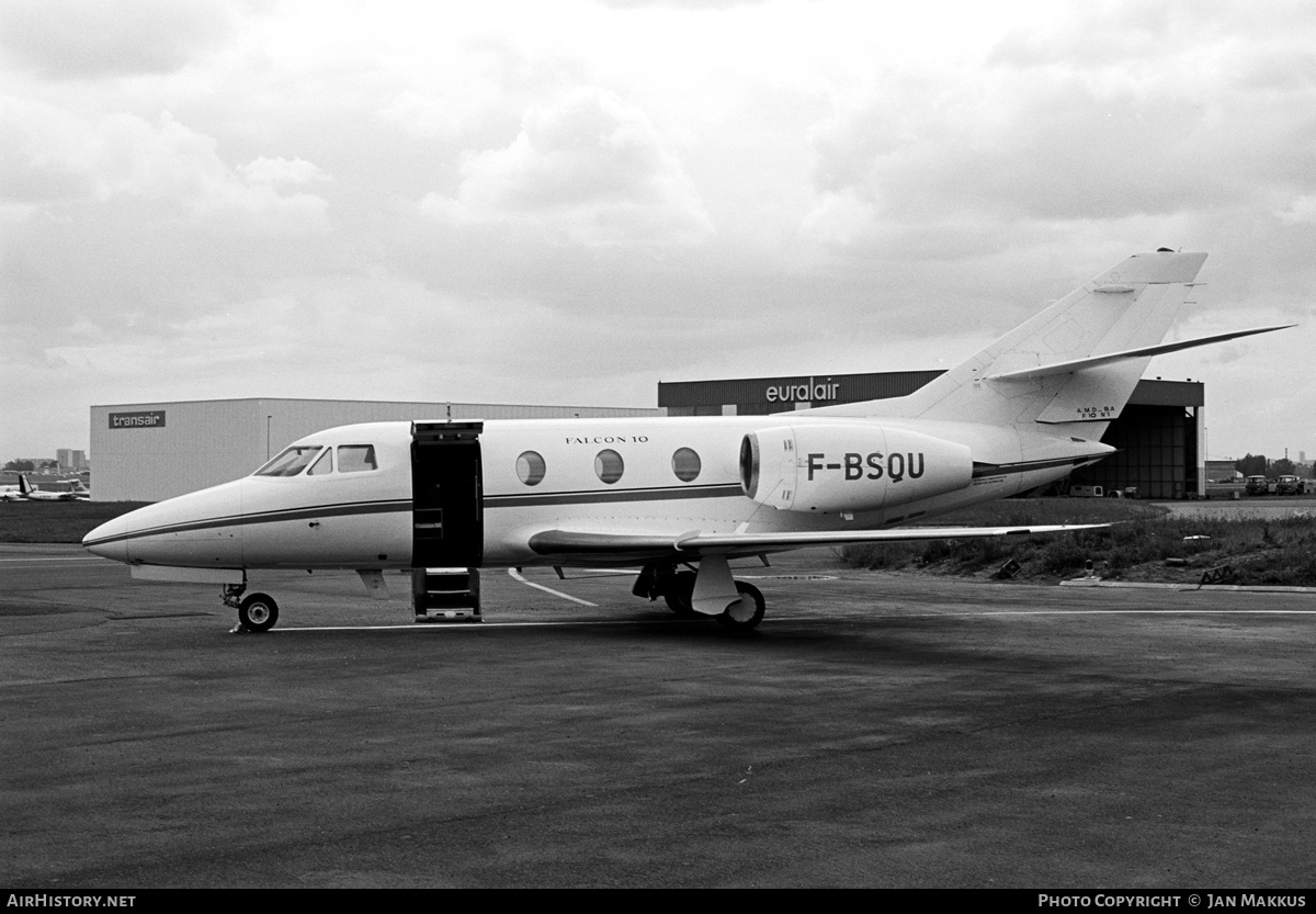 Aircraft Photo of F-BSQU | Dassault Falcon 10 | AirHistory.net #554313