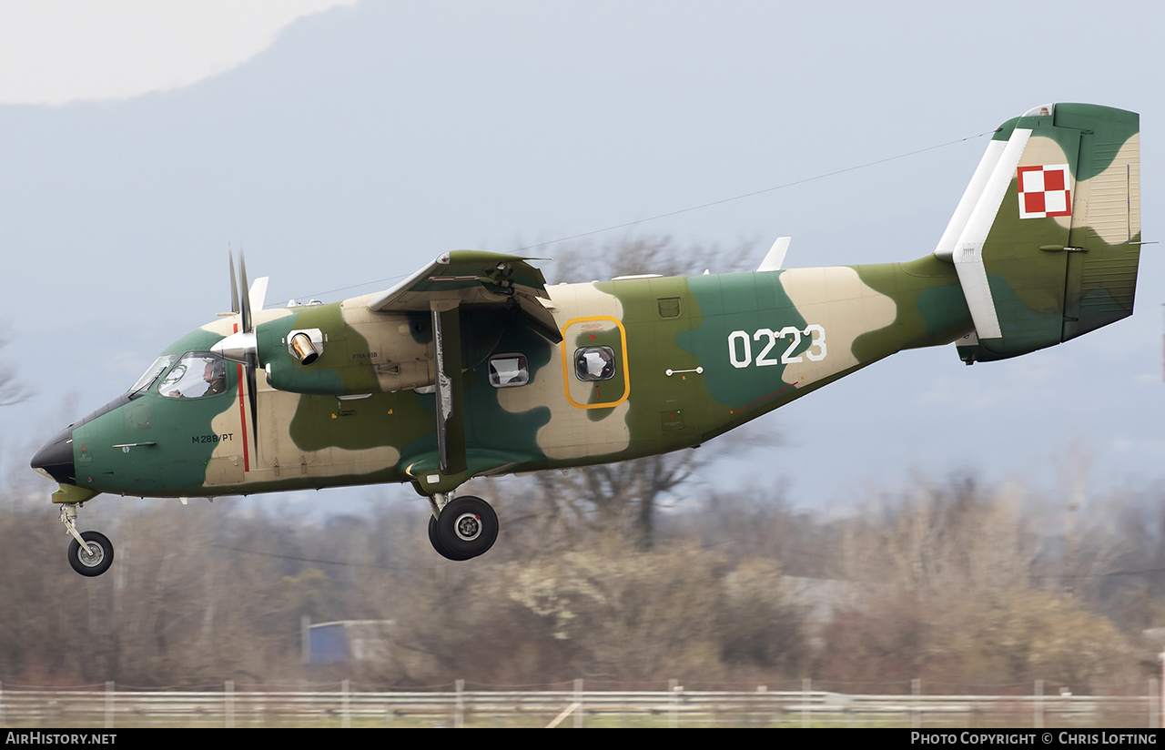 Aircraft Photo of 0223 | PZL-Mielec M-28B/PT Bryza | Poland - Air Force | AirHistory.net #554317