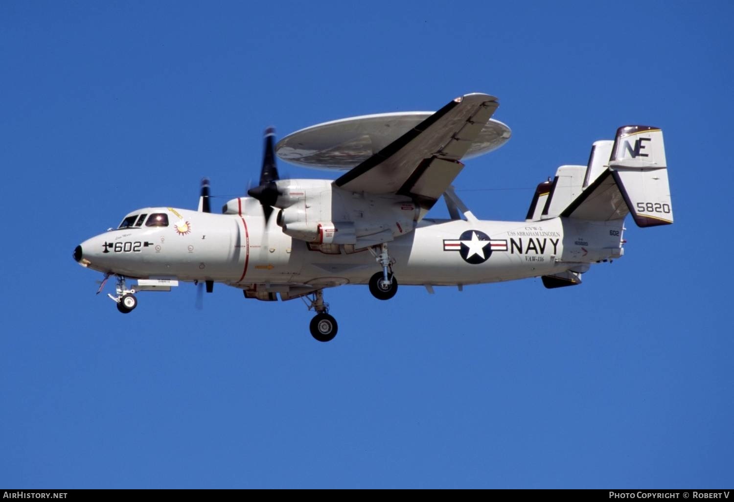 Aircraft Photo of 165820 | Grumman E-2C Hawkeye | USA - Navy | AirHistory.net #554331