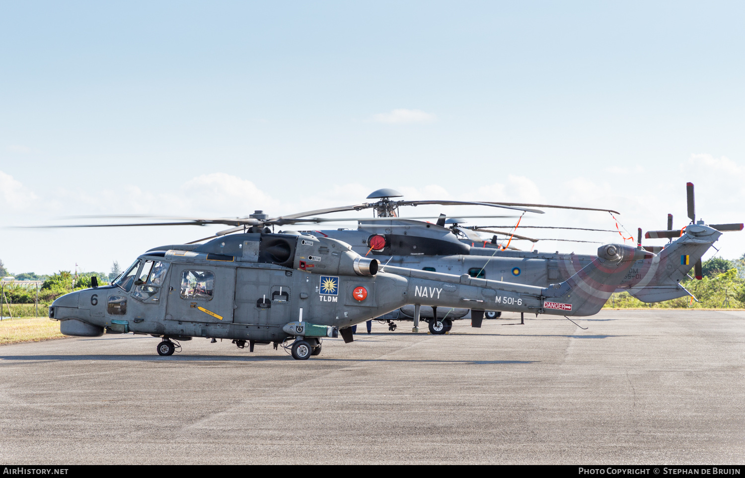 Aircraft Photo of M501-6 | Westland WG-13 Super Lynx 300 | Malaysia - Navy | AirHistory.net #554354