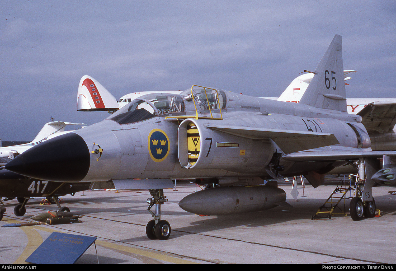 Aircraft Photo of 37805 | Saab Sk37 Viggen | Sweden - Air Force | AirHistory.net #554360