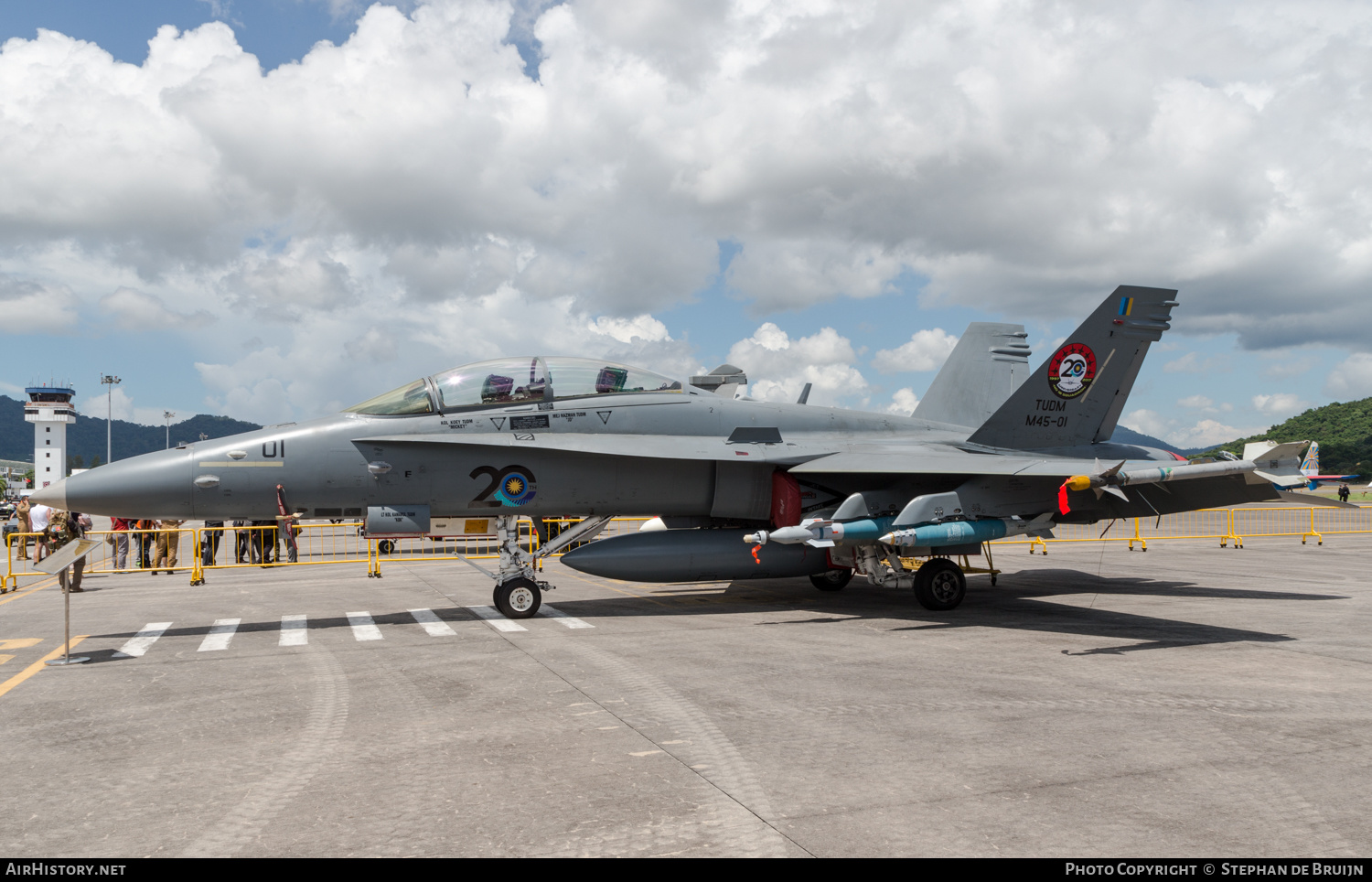 Aircraft Photo of M45-01 | McDonnell Douglas F/A-18D Hornet | Malaysia - Air Force | AirHistory.net #554365