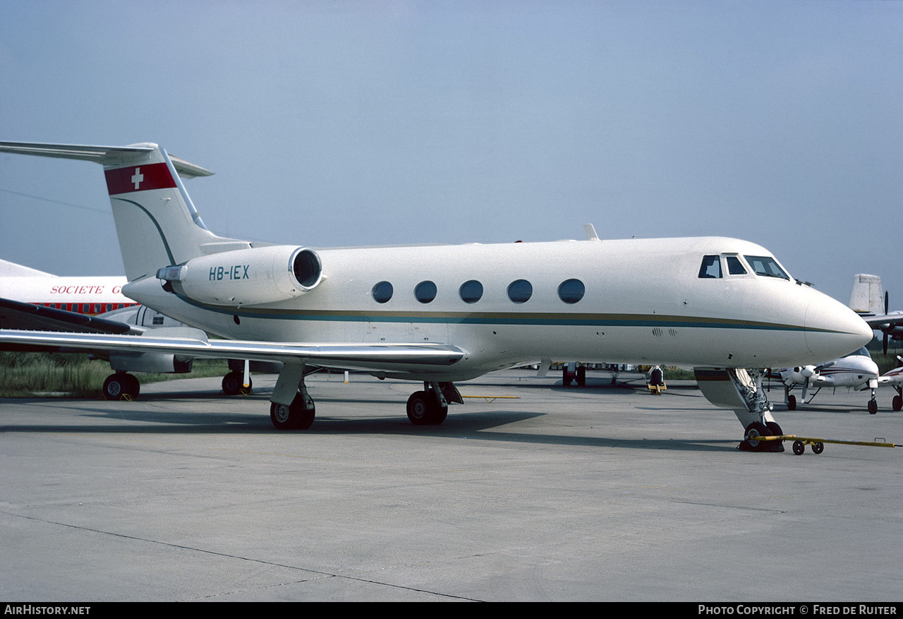 Aircraft Photo of HB-IEX | Grumman American G-1159 Gulfstream II | AirHistory.net #554372