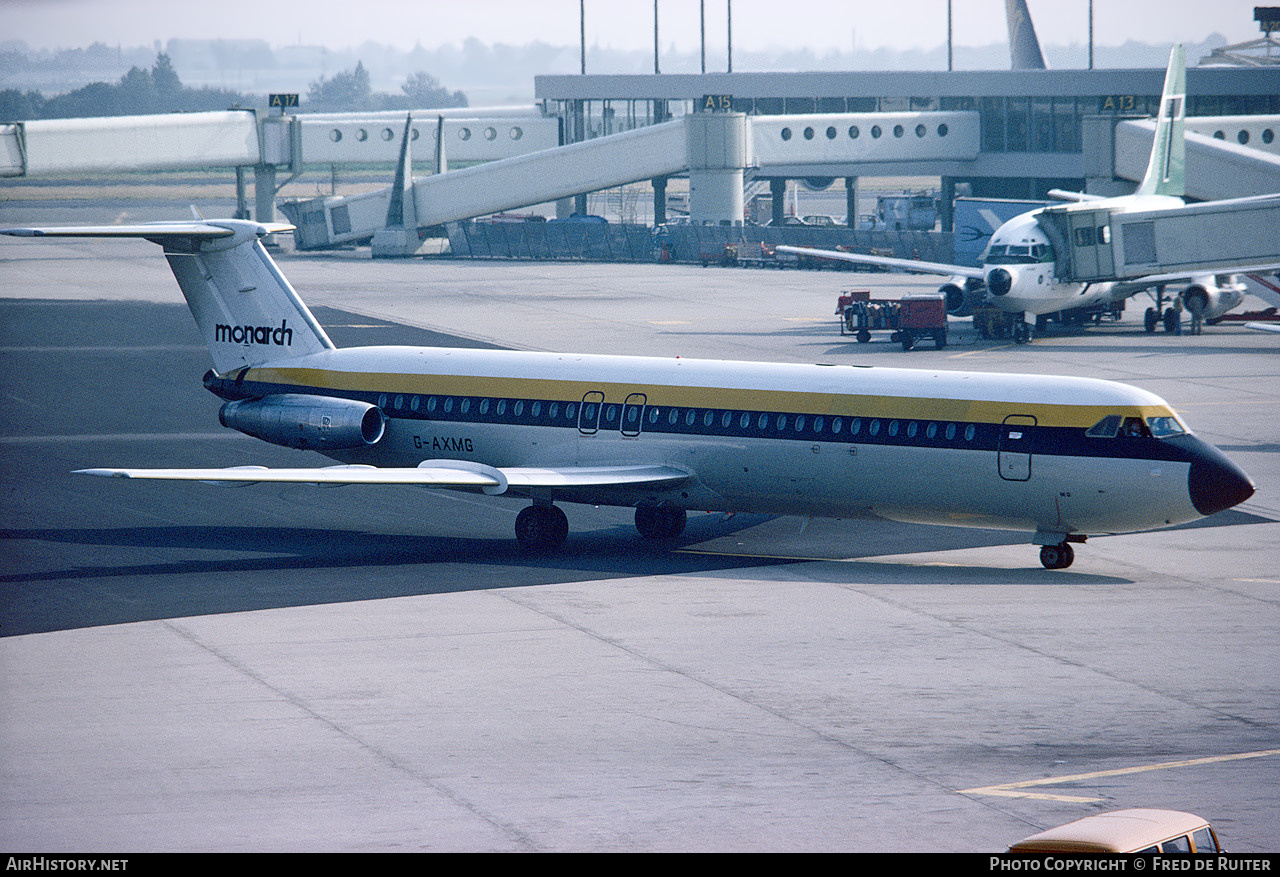 Aircraft Photo of G-AXMG | BAC 111-518FG One-Eleven | Monarch Airlines | AirHistory.net #554382