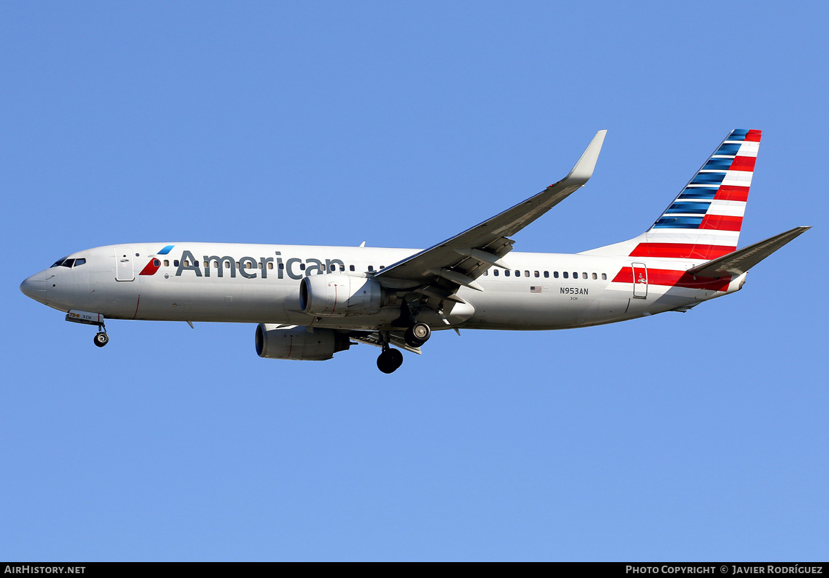 Aircraft Photo of N953AN | Boeing 737-823 | American Airlines | AirHistory.net #554391