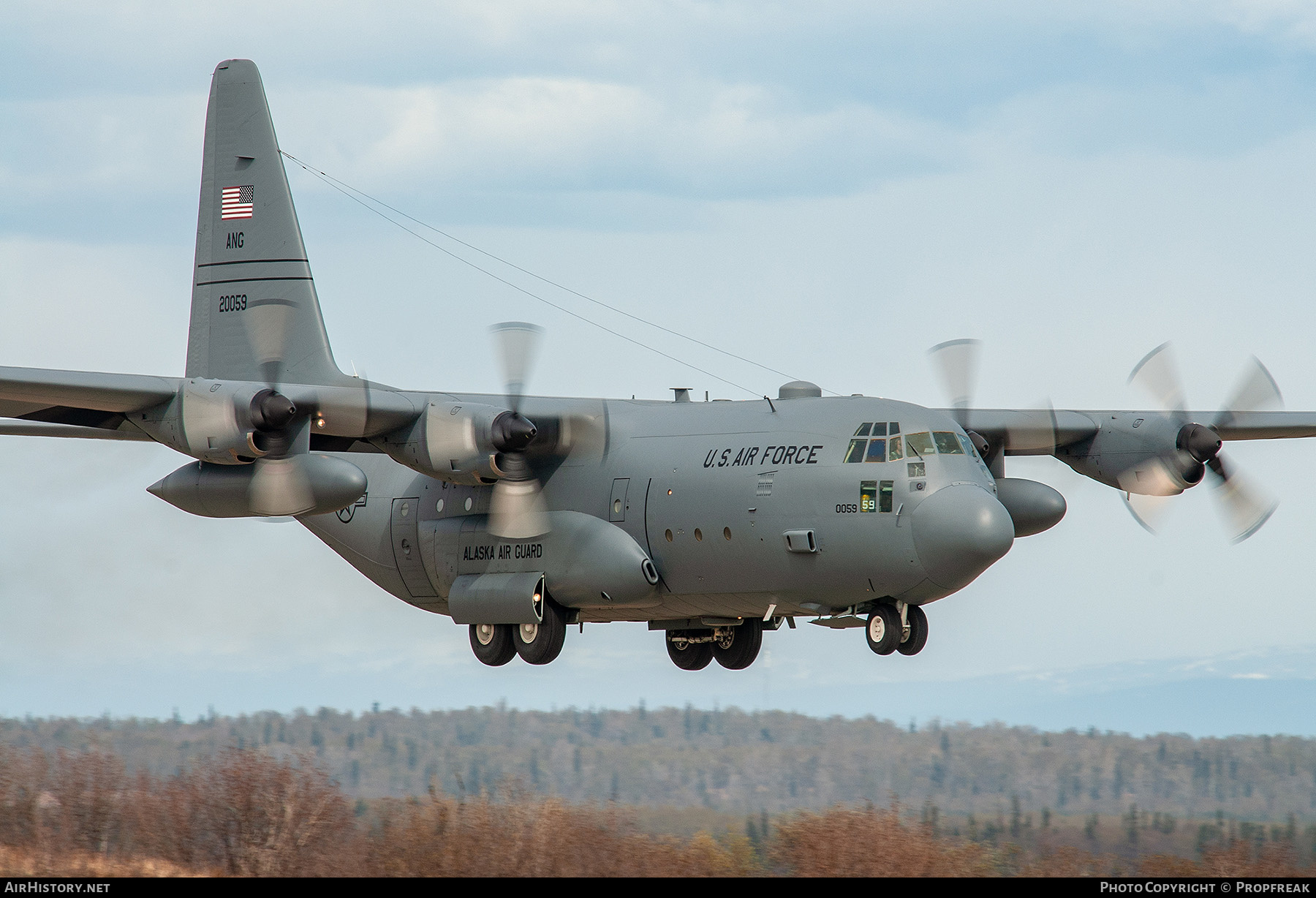 Aircraft Photo of 82-0059 / 20059 | Lockheed C-130H Hercules | USA - Air Force | AirHistory.net #554401