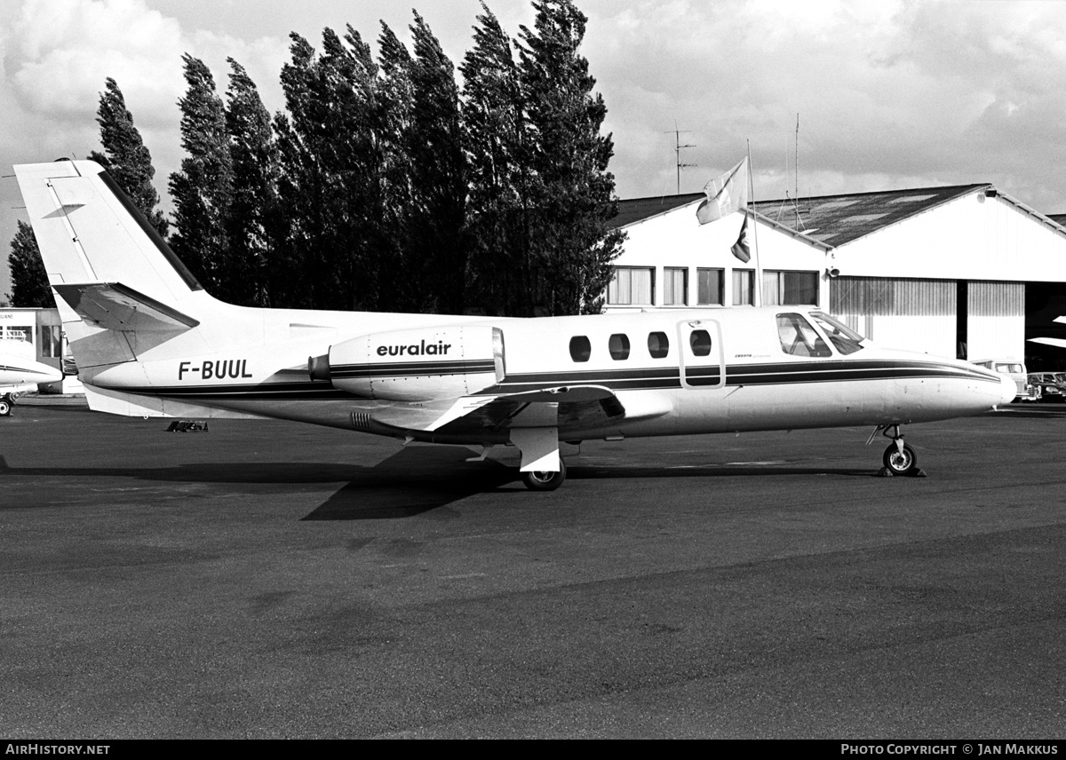 Aircraft Photo of F-BUUL | Cessna 500 Citation | Euralair | AirHistory.net #554403