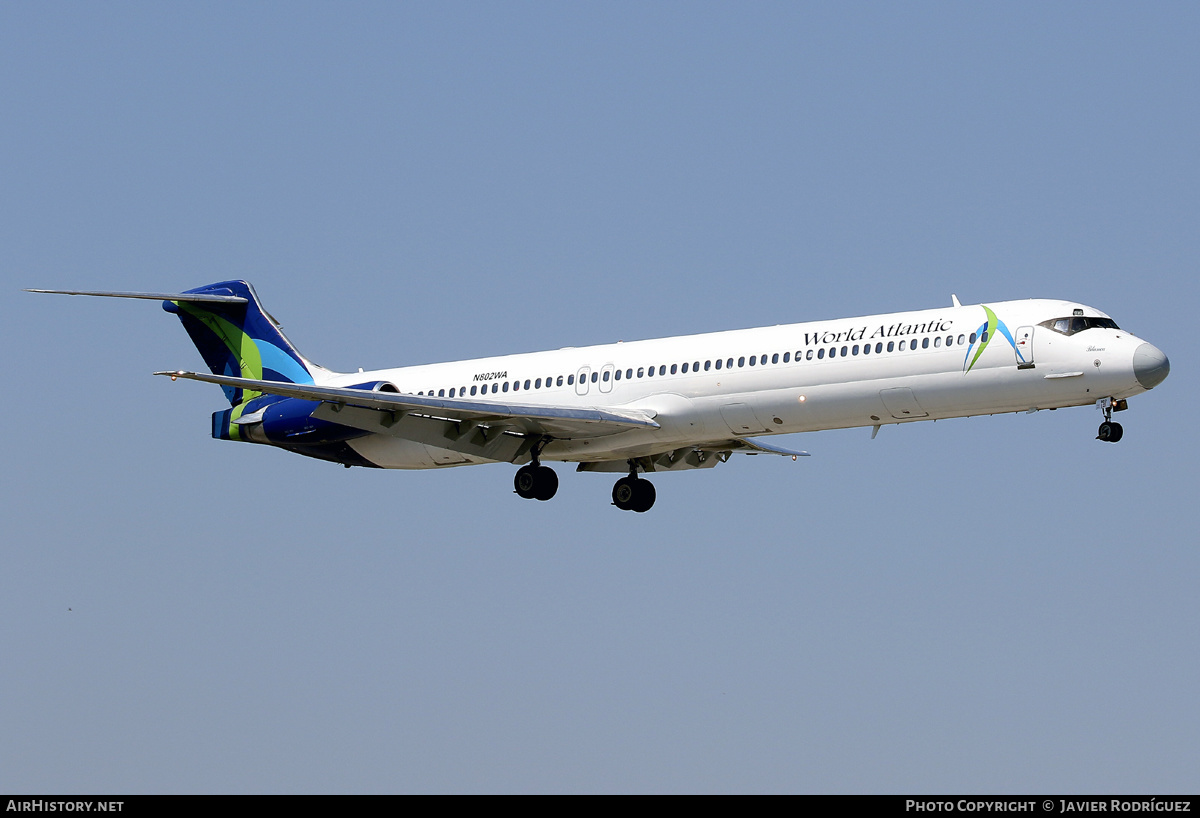 Aircraft Photo of N802WA | McDonnell Douglas MD-83 (DC-9-83) | World Atlantic Airlines | AirHistory.net #554404