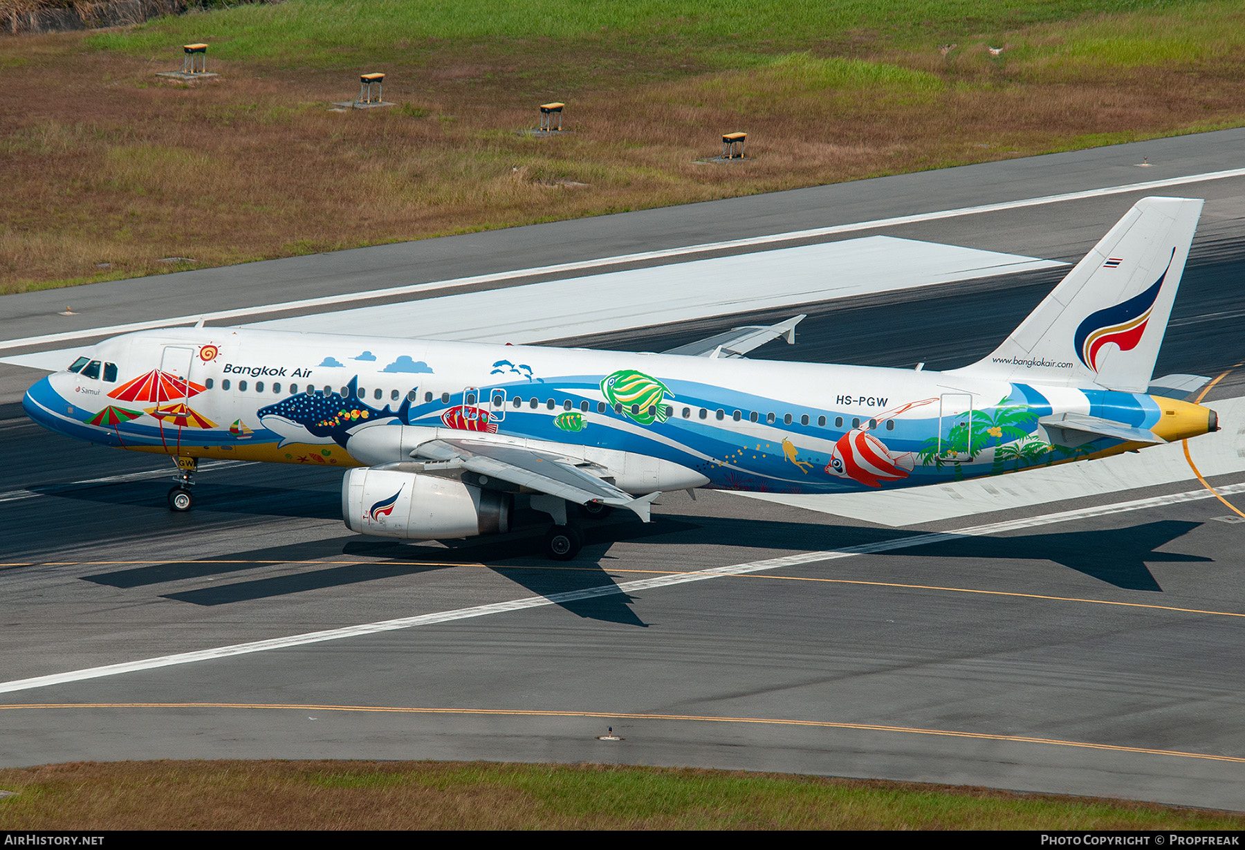 Aircraft Photo of HS-PGW | Airbus A320-232 | Bangkok Airways | AirHistory.net #554407