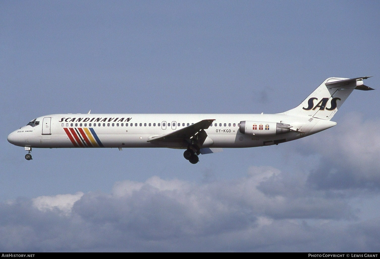 Aircraft Photo of OY-KGO | McDonnell Douglas DC-9-41 | Scandinavian Airlines - SAS | AirHistory.net #554411