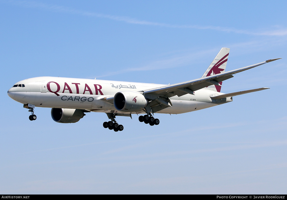 Aircraft Photo of A7-BFR | Boeing 777-F | Qatar Airways Cargo | AirHistory.net #554417