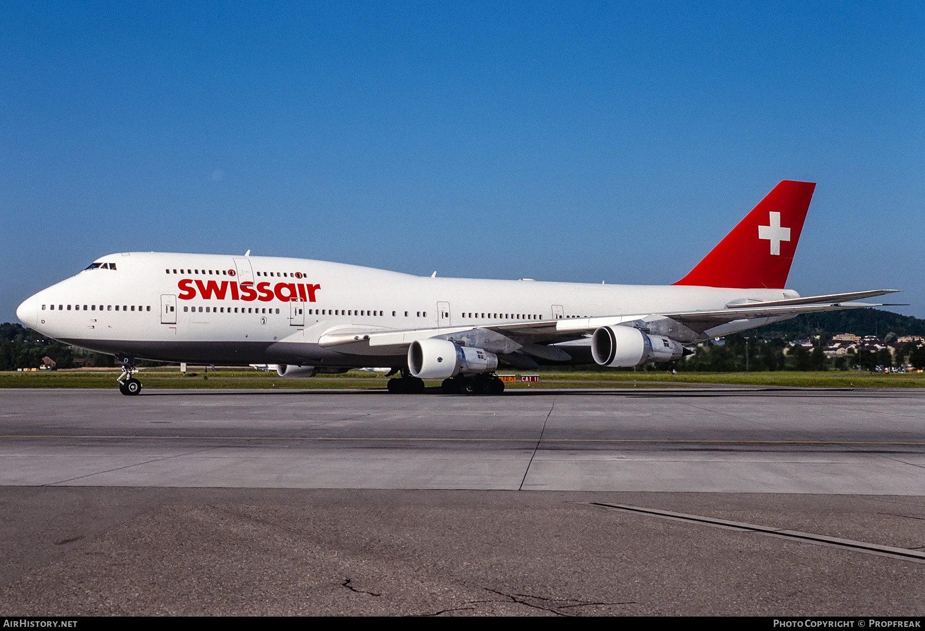 Aircraft Photo of HB-IGD | Boeing 747-357M | Swissair | AirHistory.net #554434