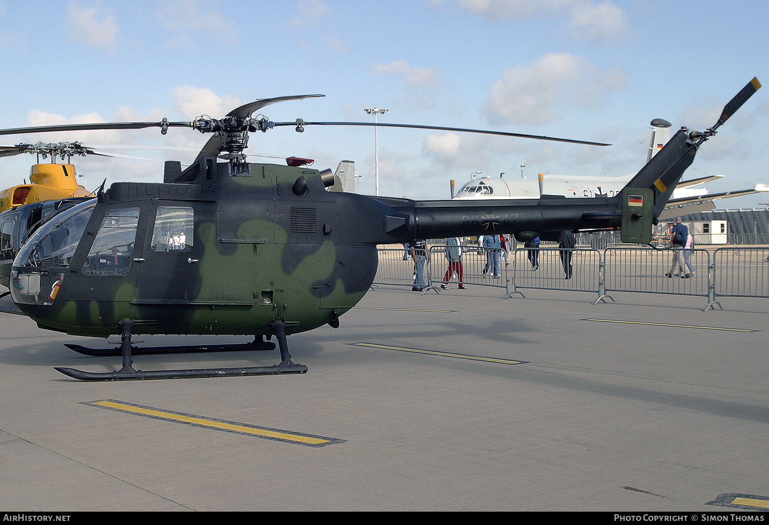 Aircraft Photo of 8647 | MBB BO-105P1M | Germany - Air Force | AirHistory.net #554439