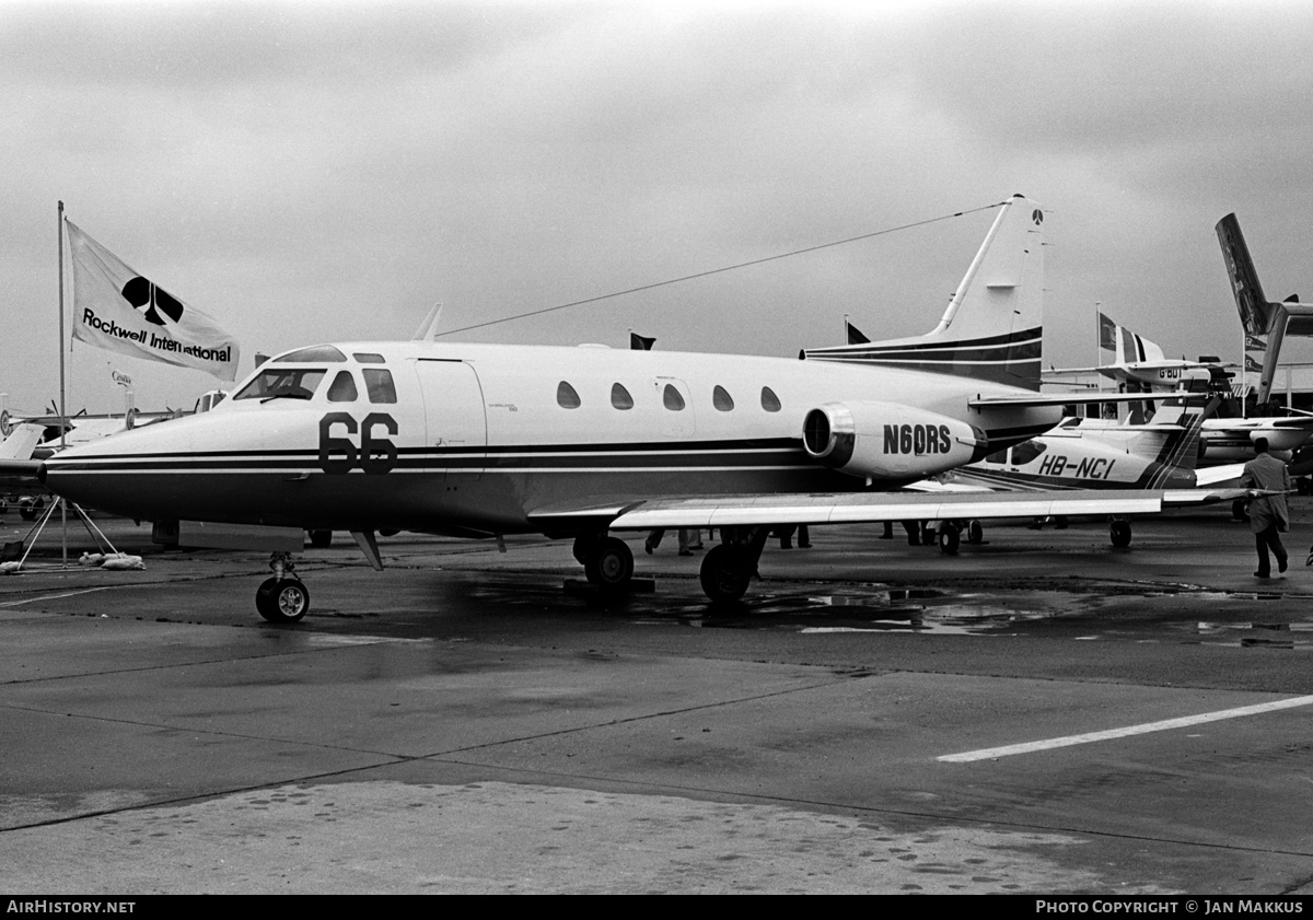 Aircraft Photo of N60RS | North American Rockwell NA-306 Sabreliner 60 | AirHistory.net #554446