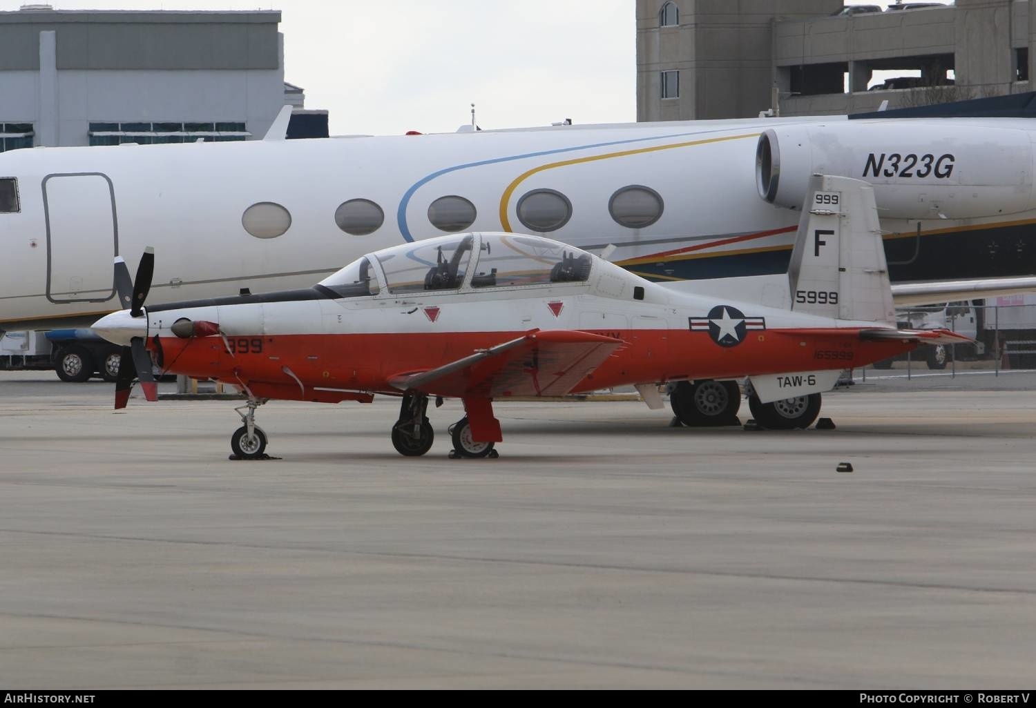 Aircraft Photo of 165999 | Raytheon T-6A Texan II | USA - Navy | AirHistory.net #554455