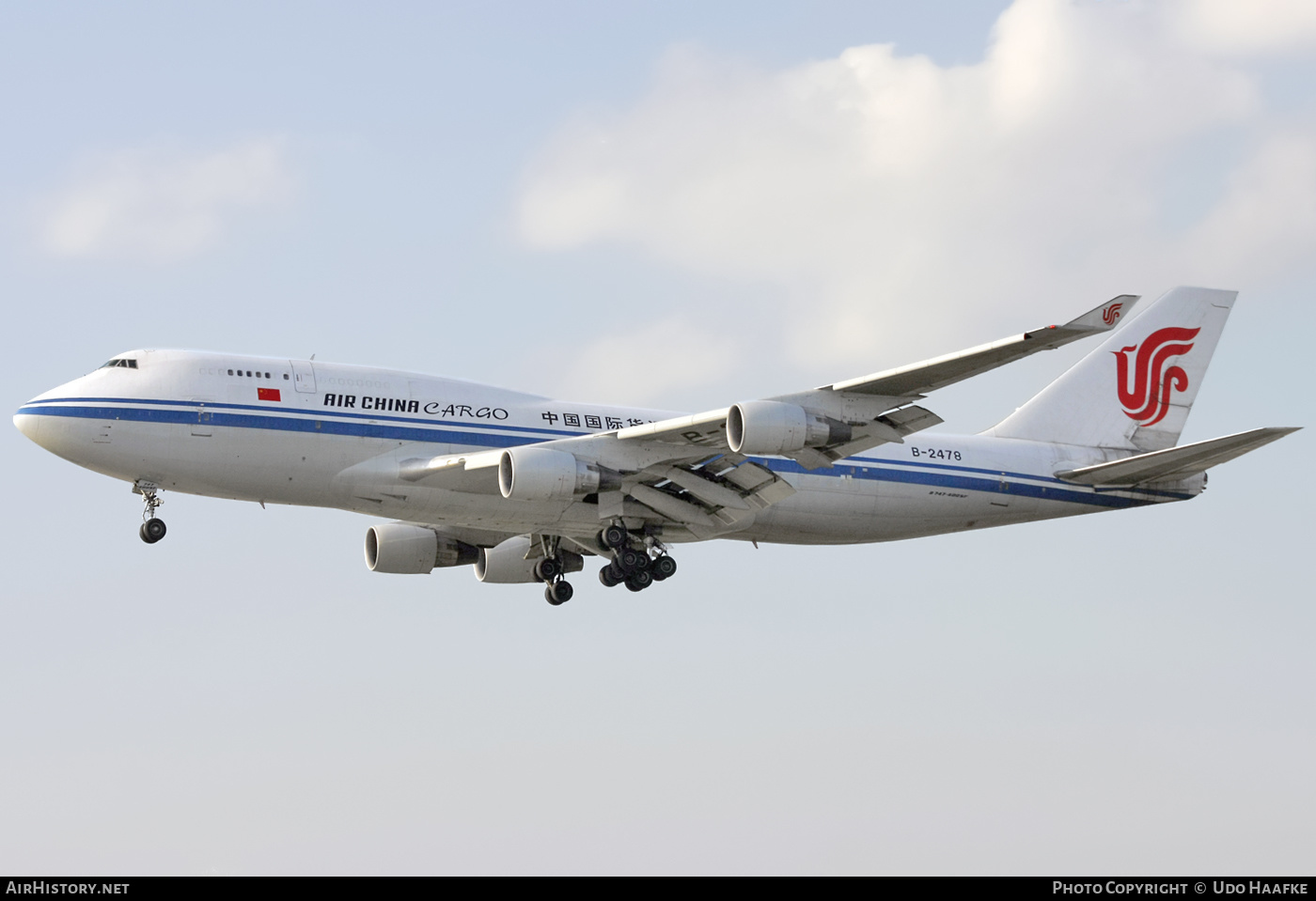 Aircraft Photo of B-2478 | Boeing 747-433(BDSF) | Air China Cargo | AirHistory.net #554458