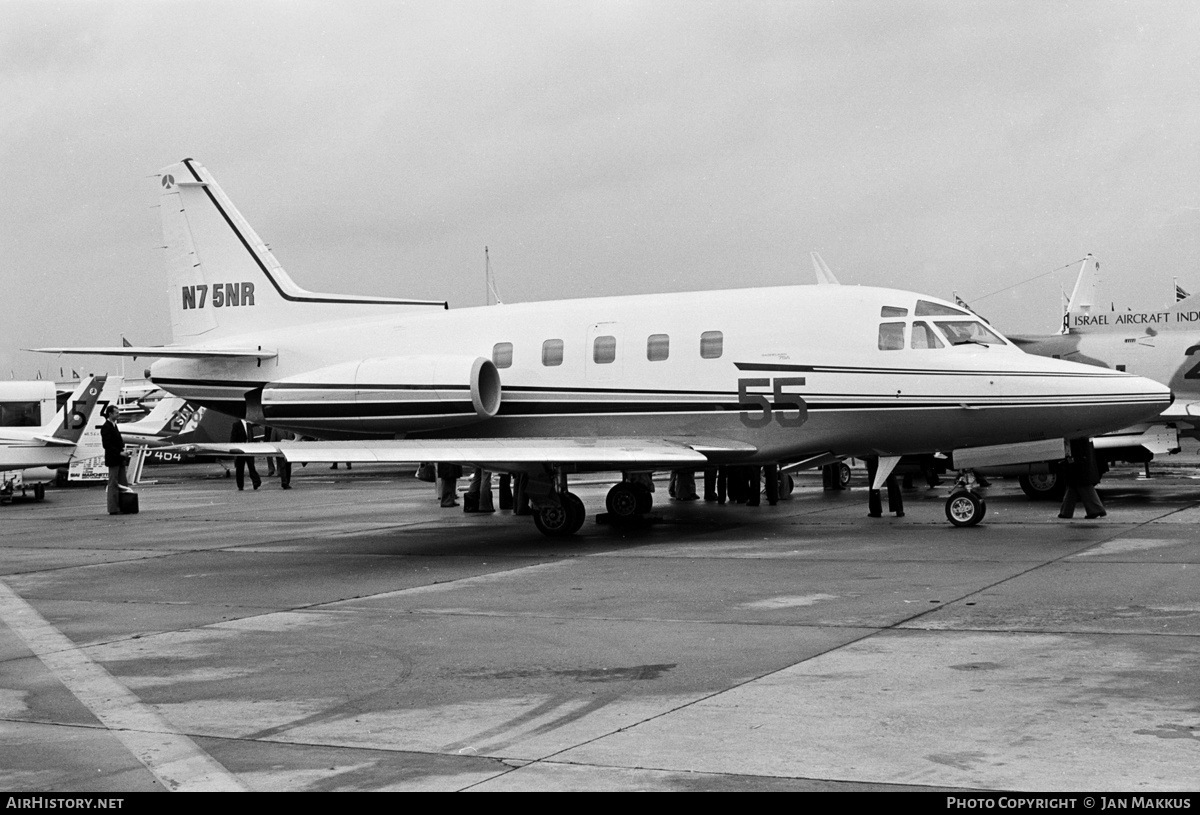 Aircraft Photo of N75NR | North American Rockwell NA-380 Sabreliner 75A | AirHistory.net #554465