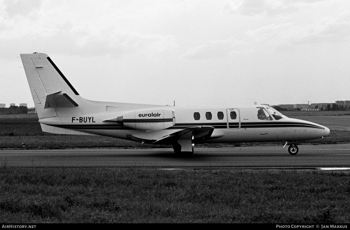 Aircraft Photo of F-BUYL | Cessna 500 Citation | Euralair | AirHistory.net #554469