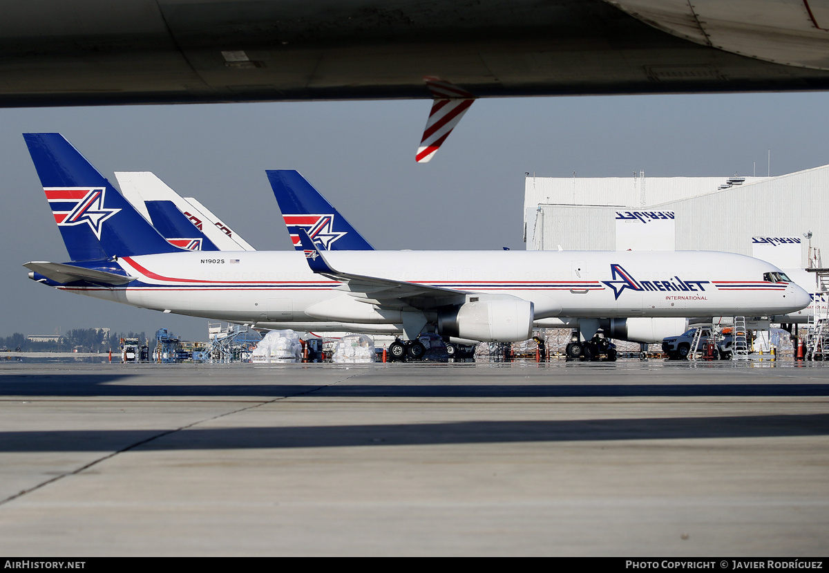 Aircraft Photo of N1902S | Boeing 757-256(PCF) | Amerijet International | AirHistory.net #554472